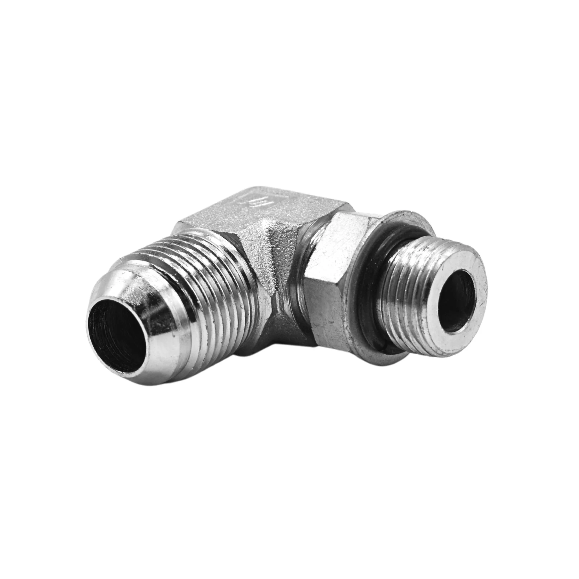 Hydraulics | 10MJ-08MAORB 90deg Elb Forg Adapter | 6801-10-08-NWO-FG - Image 2