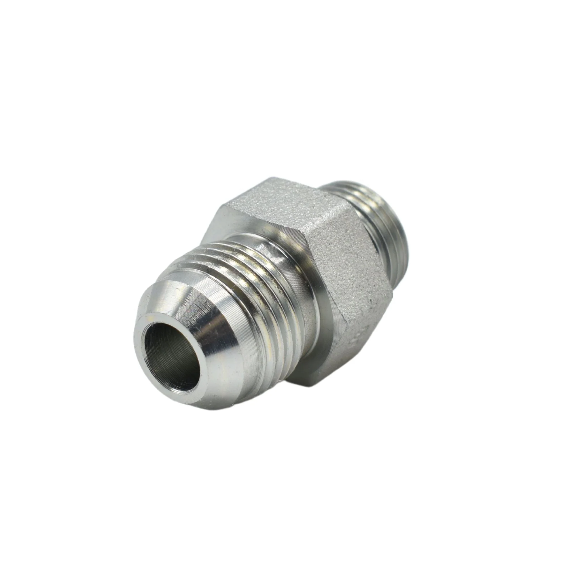 Hydraulics | 10MJ-08MORB Straight Adapter | 6400-10-08-O