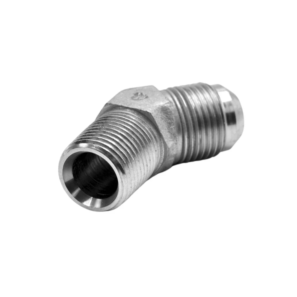 Hydraulics | 10MJ-08MP 45deg Elb Forg Adapter | 2503-10-08-FG - Image 2