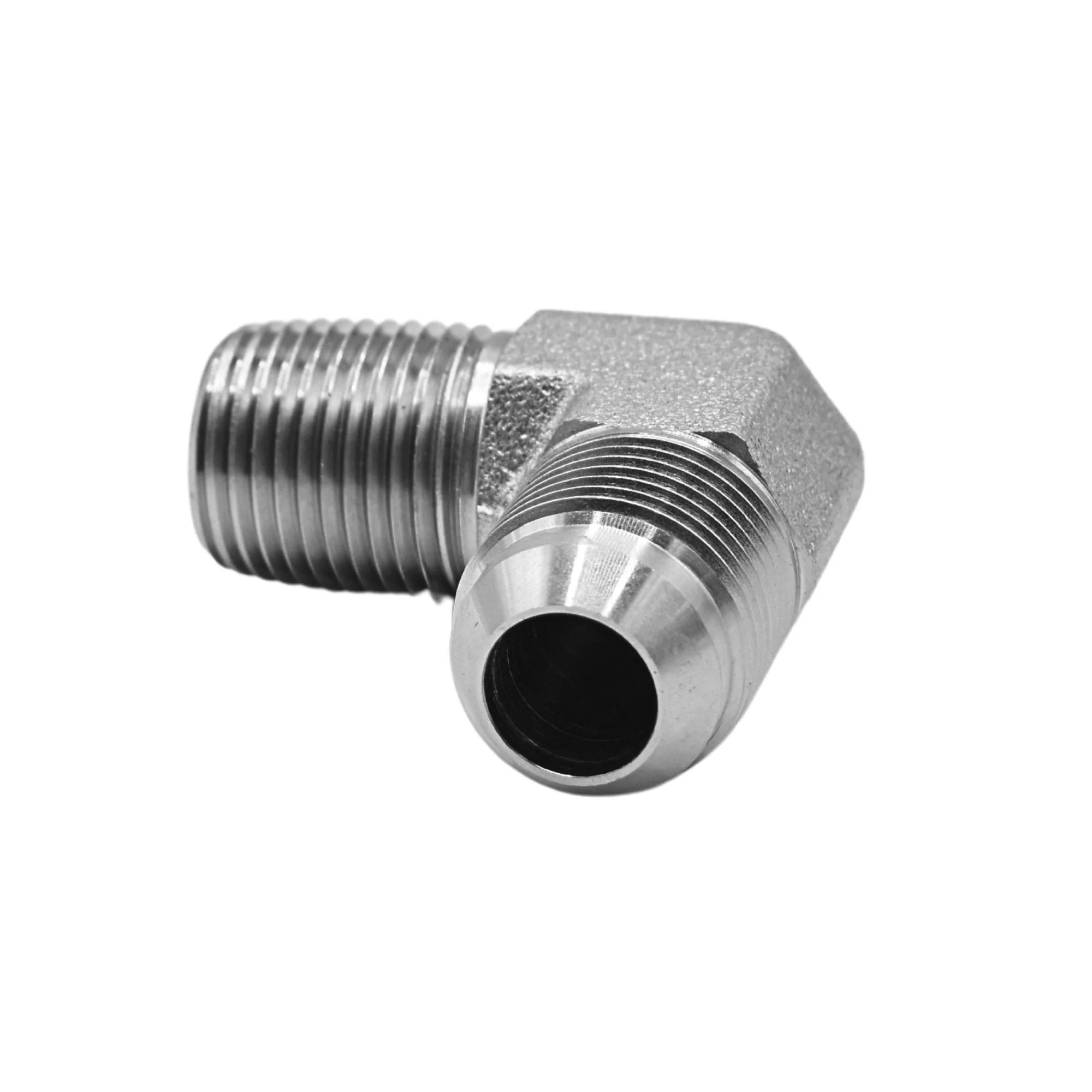 Hydraulics | 10MJ-08MP 90deg Elb Forg Adapter | 2501-10-08-FG - Image 2