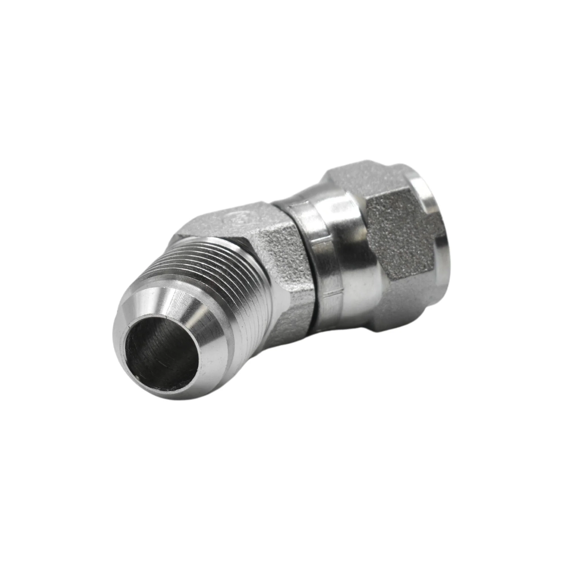 Hydraulics | 10MJ-10FJS 45deg Elb Forg Adapter | 6502-10-10-FG