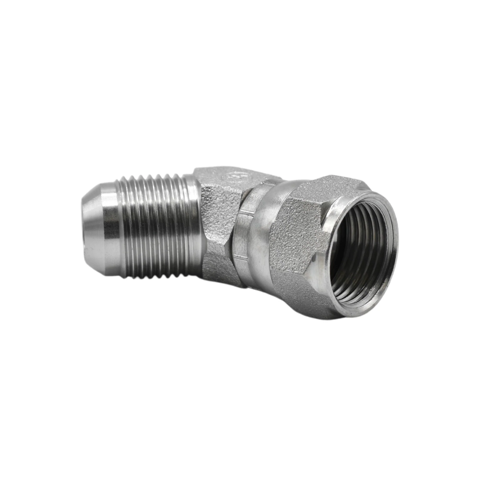 Hydraulics | 10MJ-10FJS 45deg Elb Forg Adapter | 6502-10-10-FG - Image 2