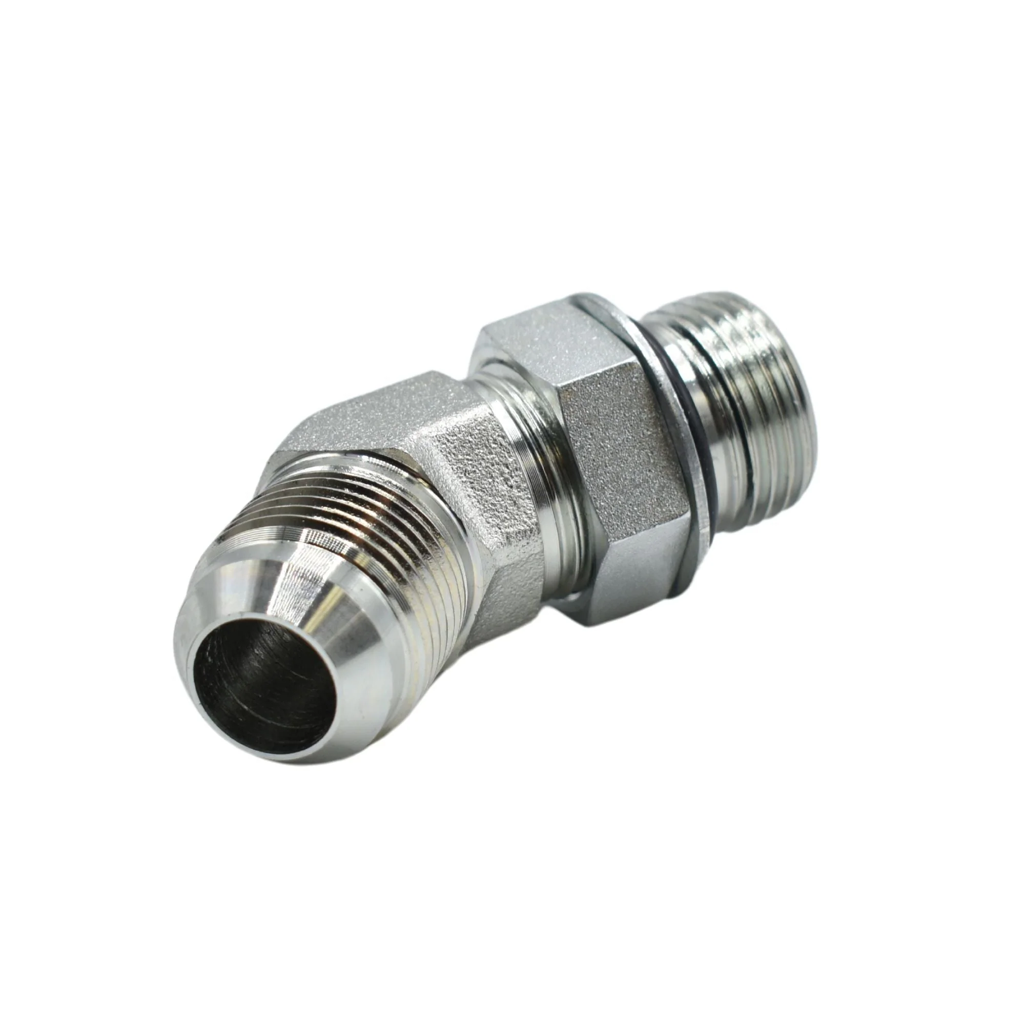 Hydraulics | 10MJ-10MAORB 45deg Elb Forg Adapter | 6802-10-10-NWO-FG
