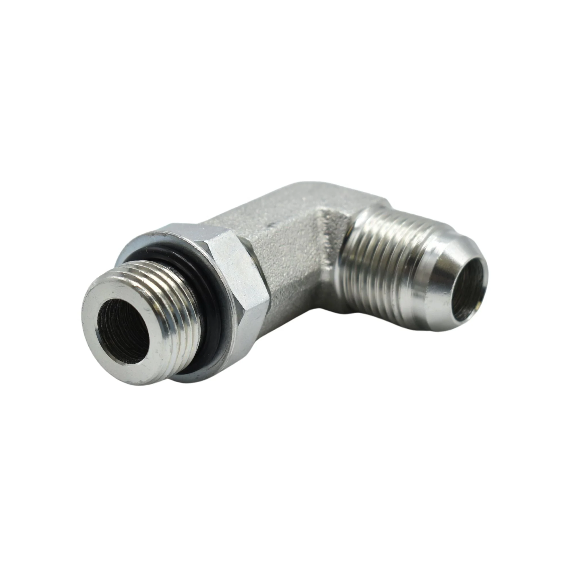 Hydraulics | 10MJ-10MAORB 90deg Elb Lg Forg Adapter | 6801-L-10-10-NWO-FG - Image 2