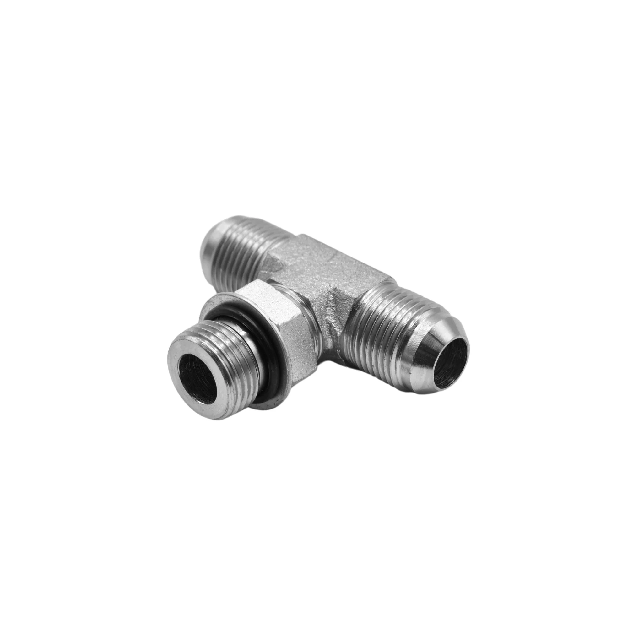 Hydraulics | 10MJ-10MJ-10MAORB Branch Tee | 6803-10-10-10-NWO-FG - Image 2