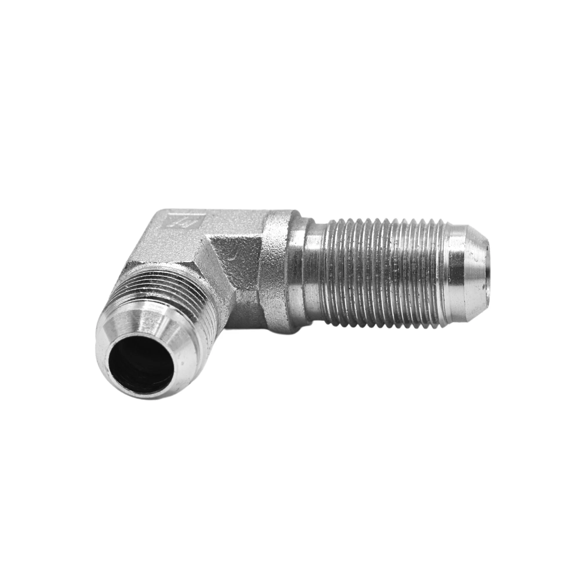 Hydraulics |10MJ-10MJ Bulkhead 90deg Elb Forg Adapter | 2701-10-10-FG - Image 2