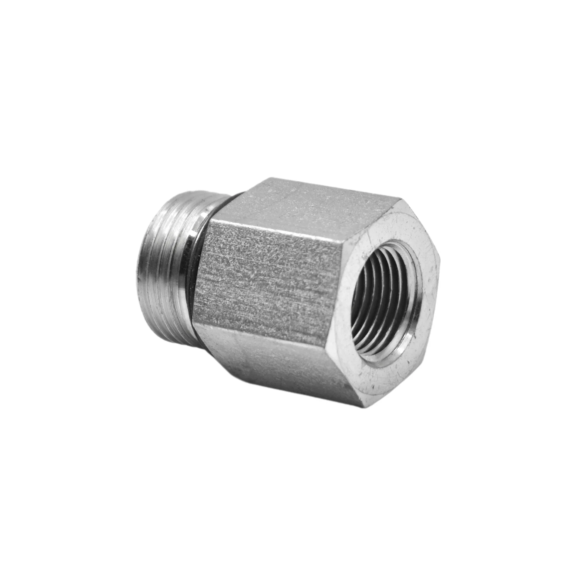 Hydraulics | 10MORB-06FP Straight Adapter | 6405-10-06-O