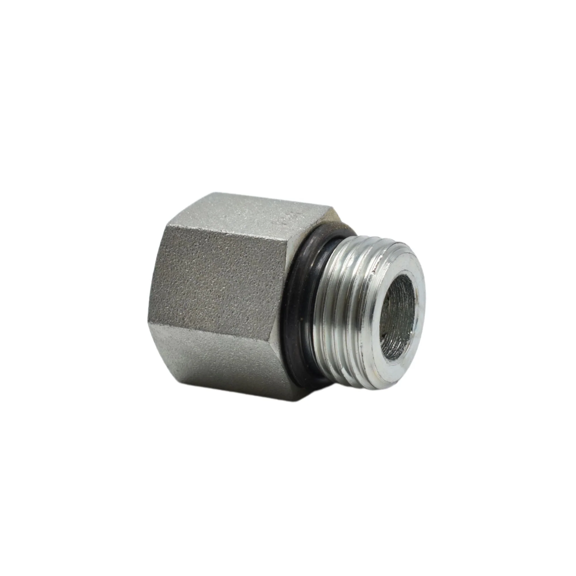 Hydraulics | 10MORB-08FORB Straight Red Adapter | 6410-10-08-O