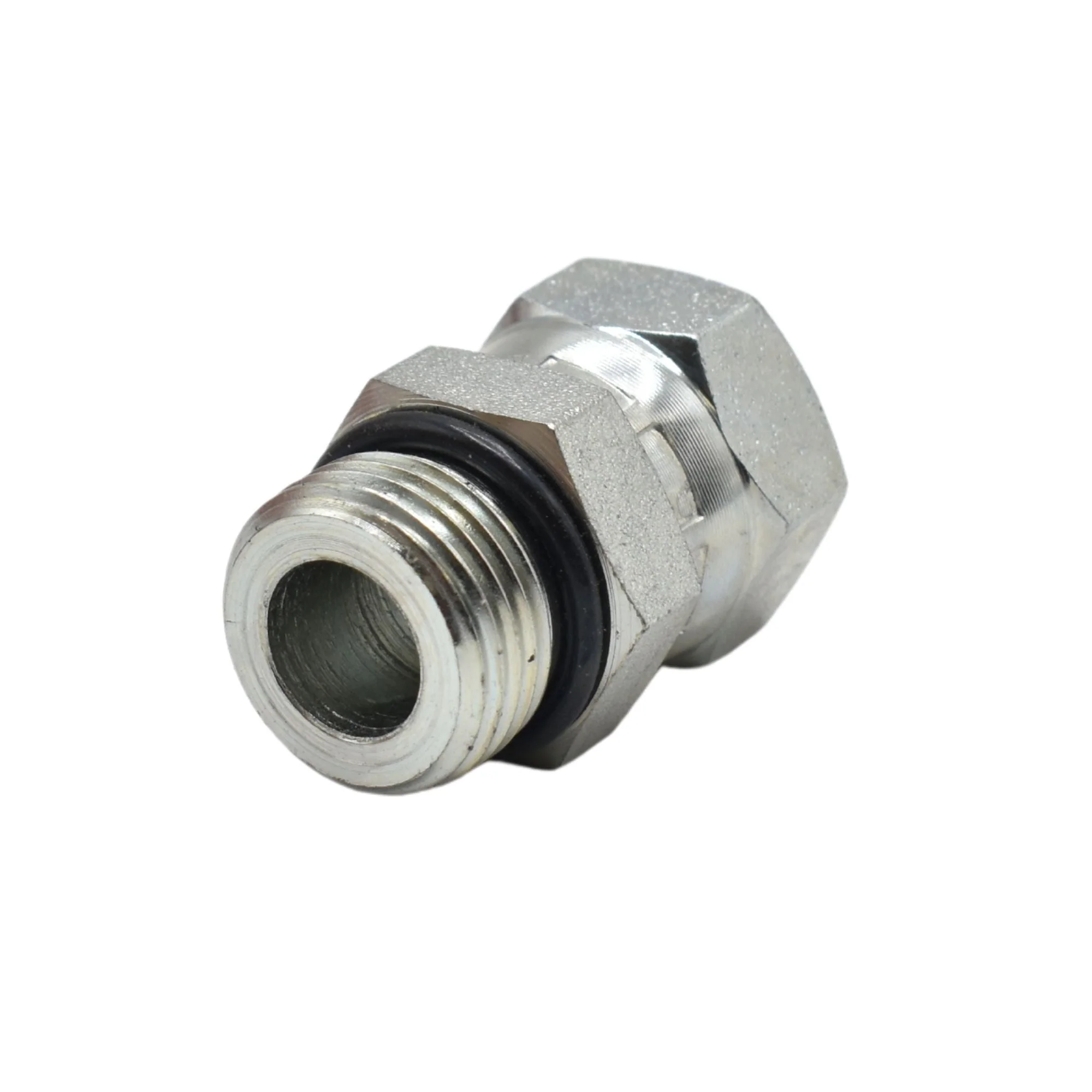Hydraulics | 10MORB-08FPS Straight Adapter | 6900-10-08-O