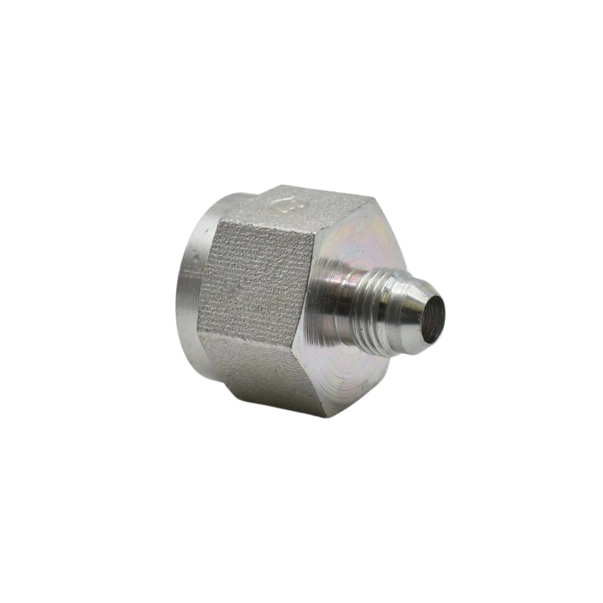 Hydraulics | 12FJ-06MJ Straight Red Adapter | 2406-12-06
