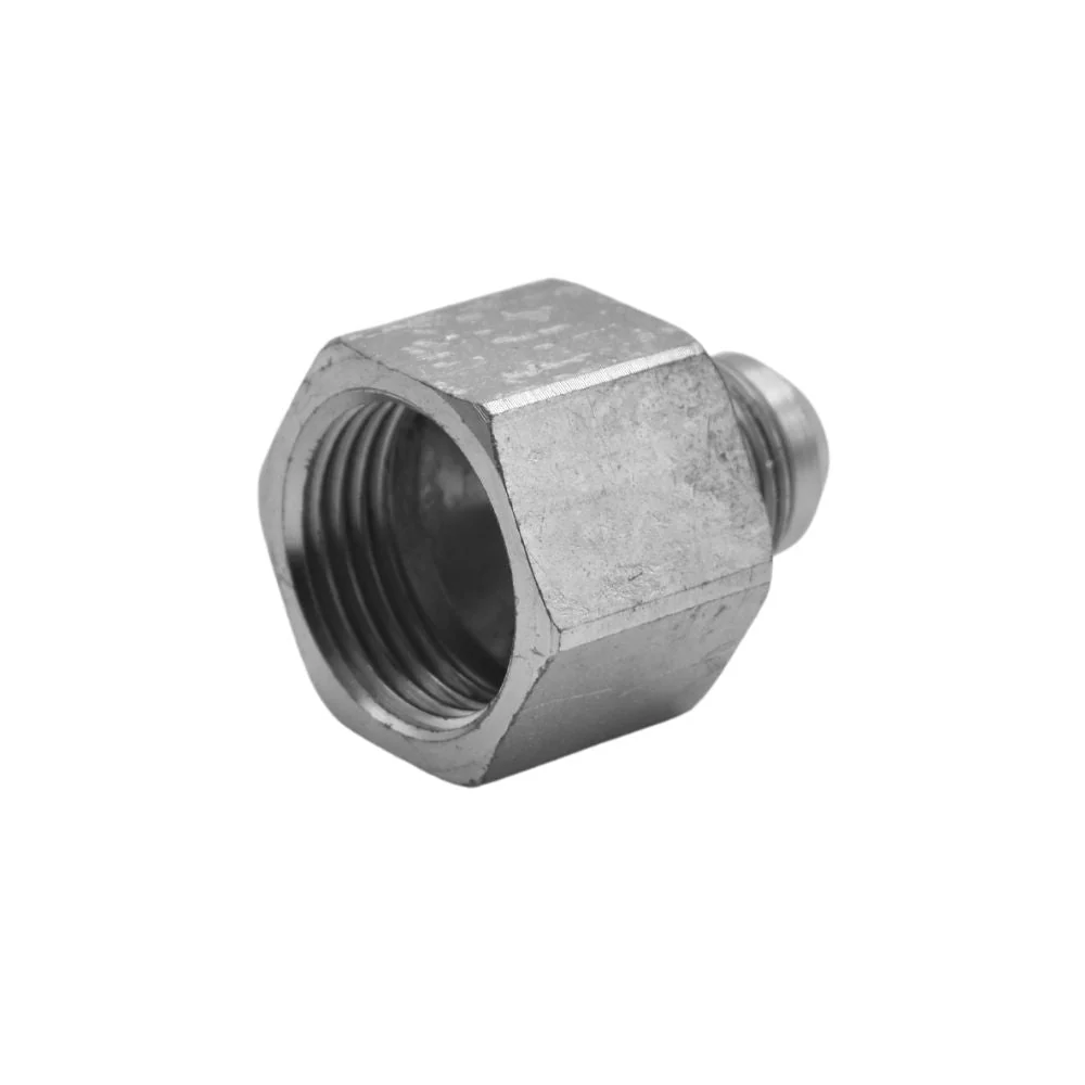 Hydraulics | 12FJ-08MJ Straight Red Adapter | 2406-12-08 - Image 2