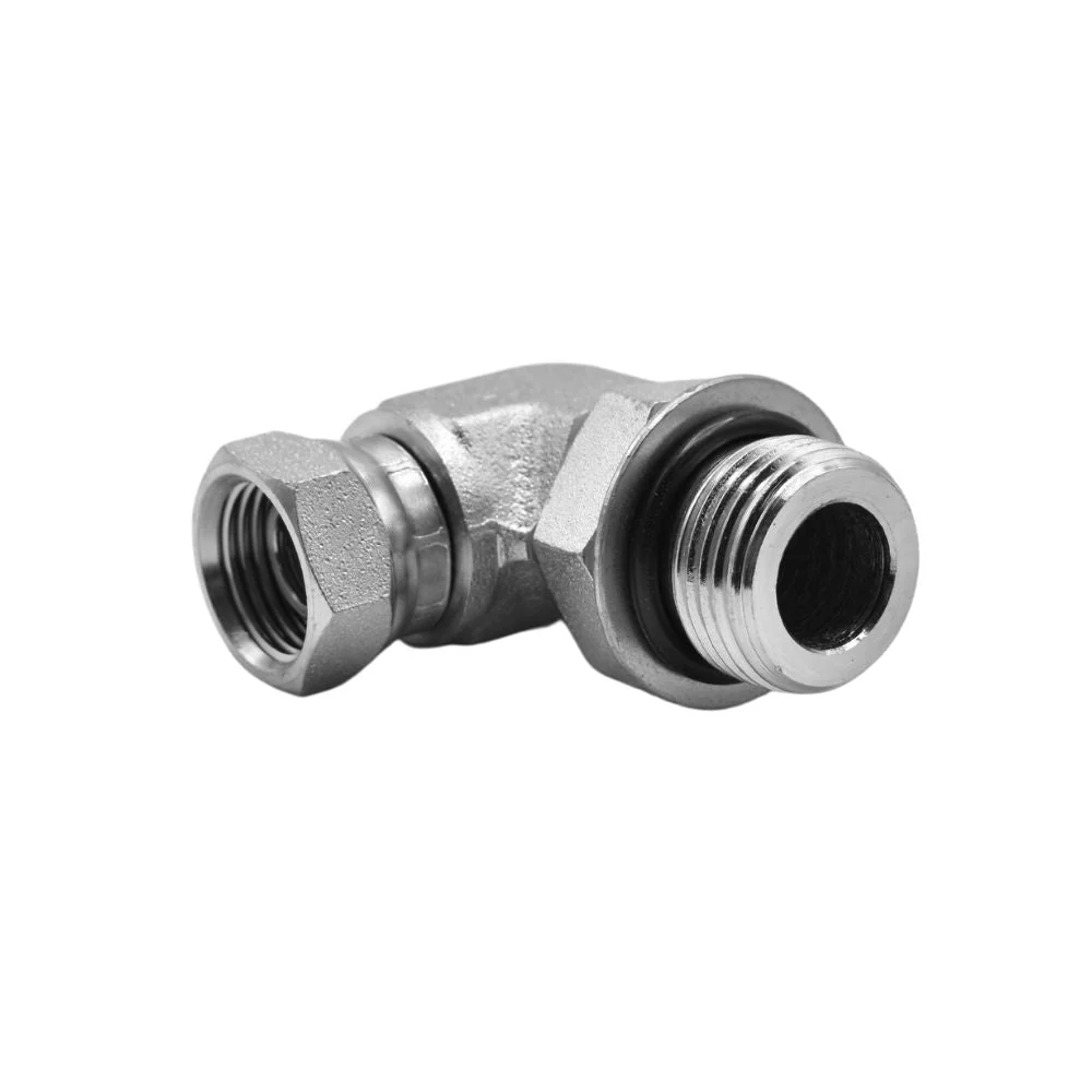 Hydraulics | 12MAORB-08FPS 90deg Elb Forg Adapter | 6901-12-08-NWO-FG - Image 2