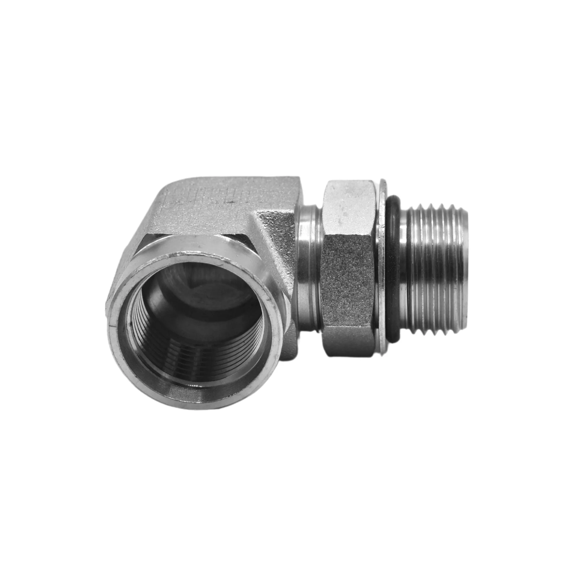 Hydraulics | 12MAORB-12FORB 90deg Elb Forg Adapter | 6815-12-12-NWO-FG - Image 2