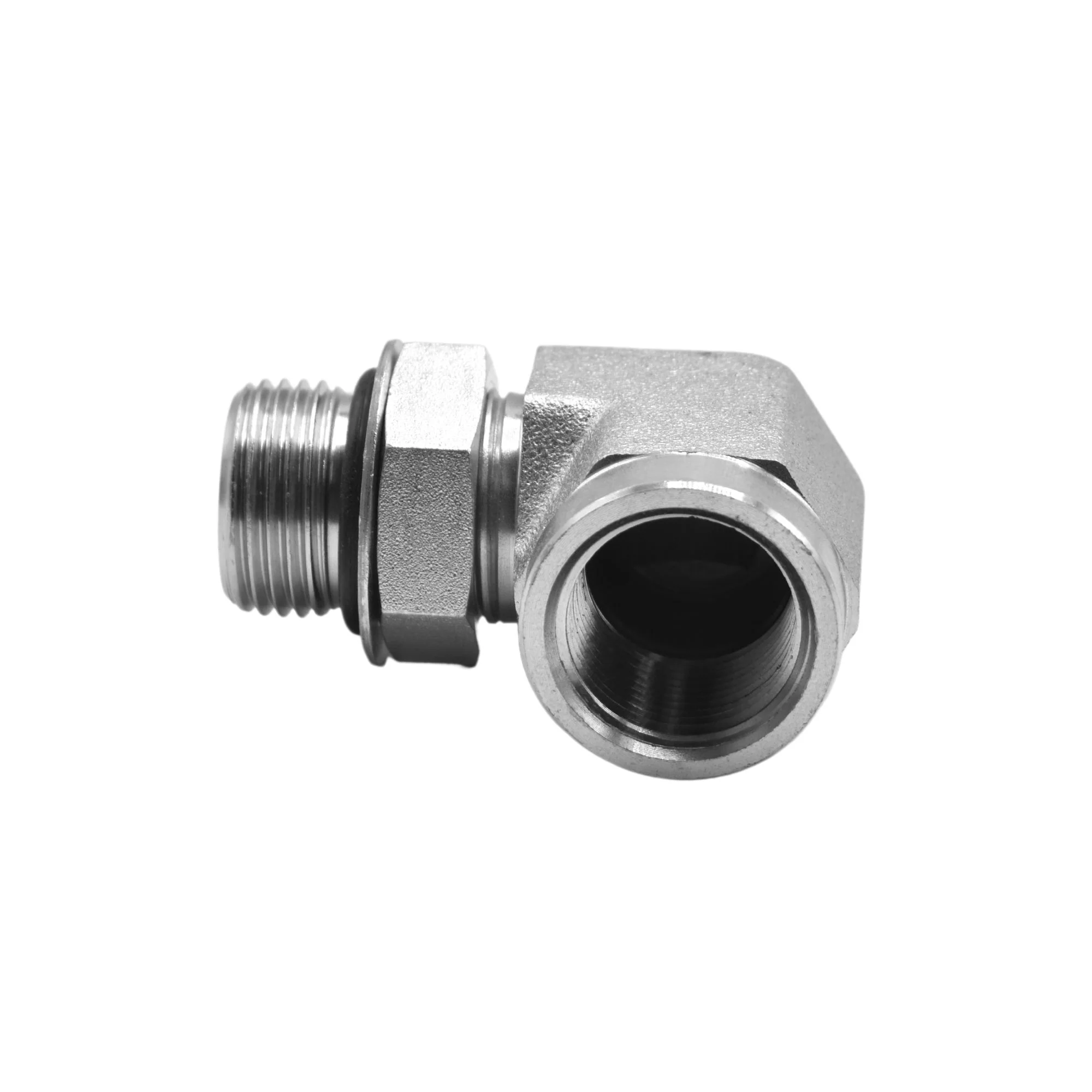 Hydraulics | 12MAORB-12FP 90deg Elb Forg Adapter | 6805-12-12-NWO-FG - Image 2
