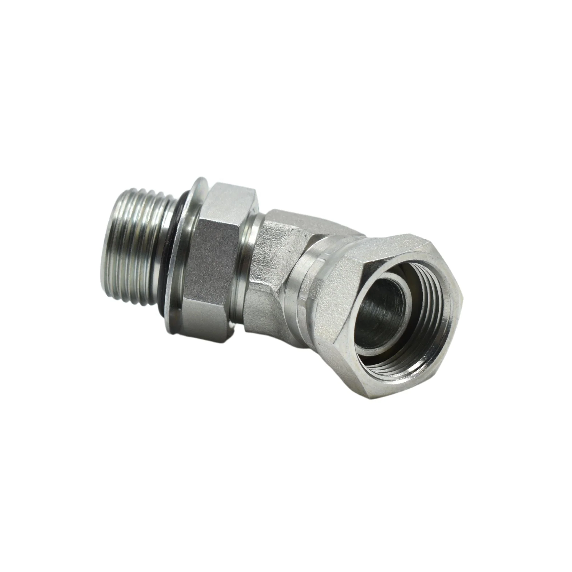 Hydraulics | 12MAORB-12FPS 45deg Elb Forg Adapter | 6902-12-12-NWO-FG