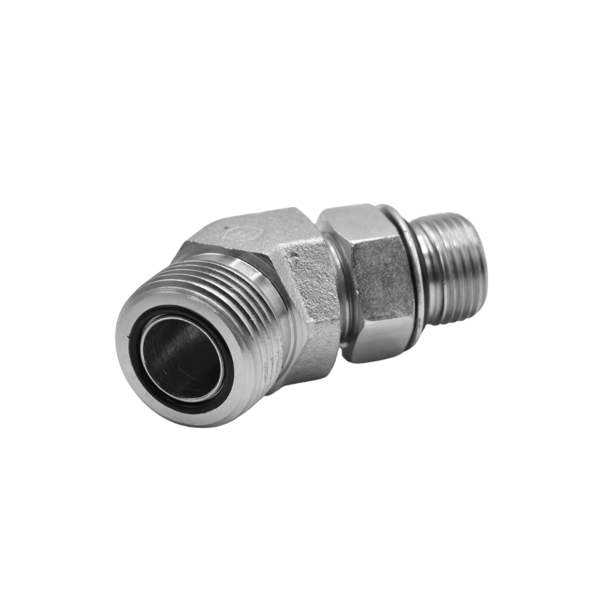 Hydraulics | 12MFS-10MAORB 45deg Elb Forg Adapter | FS6802-12-10-NWO-FG