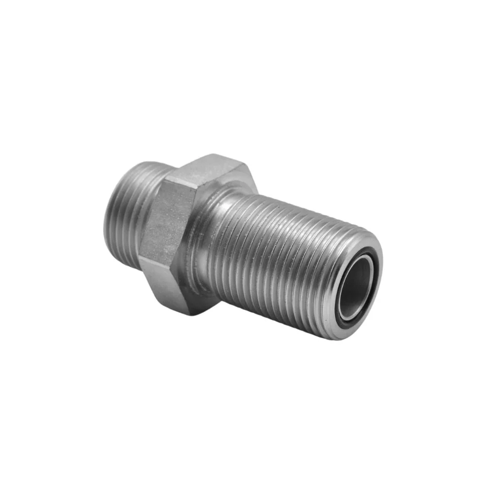 Hydraulics | 12MFS-12MFS Bulkhead Union Adapter | FS2700-12-12