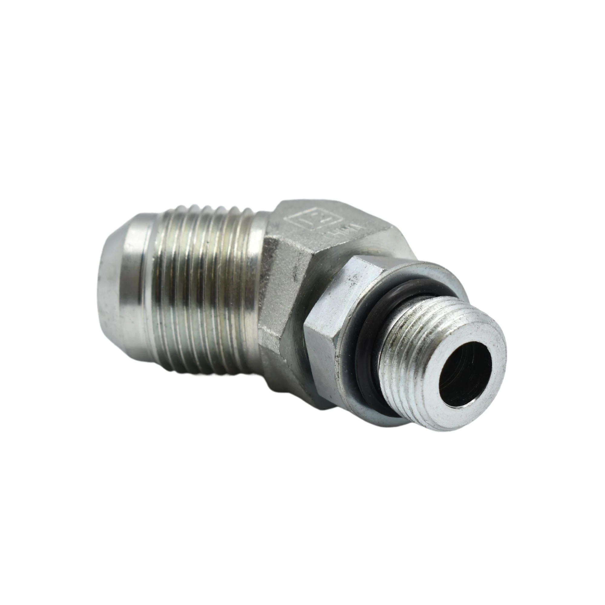 Hydraulics | 12MJ-08MAORB 45deg Elb Forg Adapter | 6802-12-08-NWO-FG - Image 2