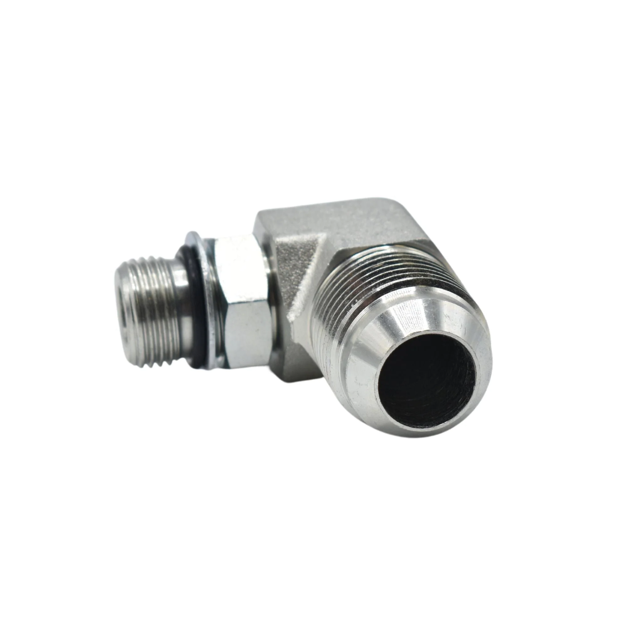 Hydraulics | 12MJ-08MAORB 90deg Elb Forg Adapter | 6801-12-08-NWO-FG - Image 2