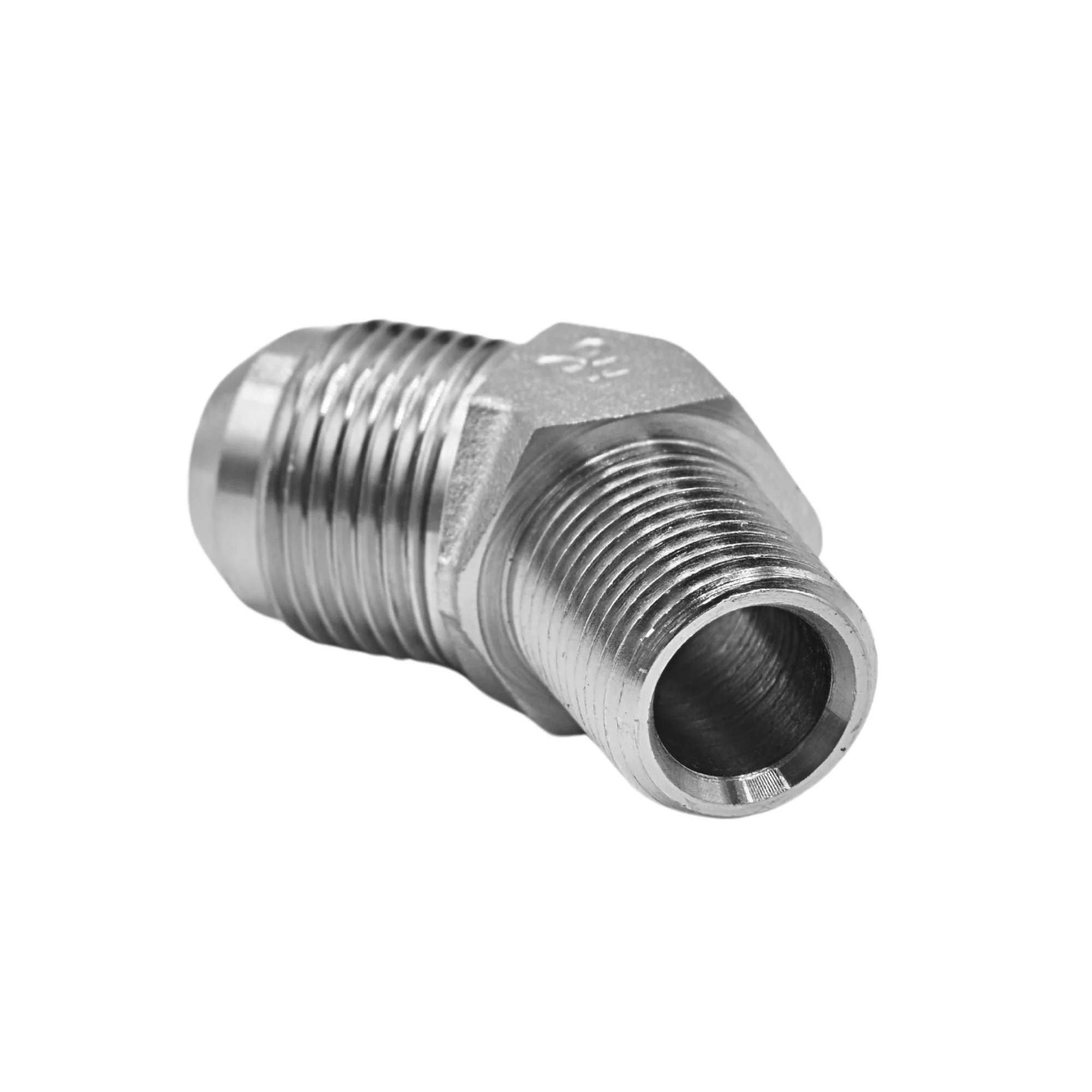 Hydraulics | 12MJ-08MP 45deg Elb Forg Adapter | 2503-12-08-FG - Image 2
