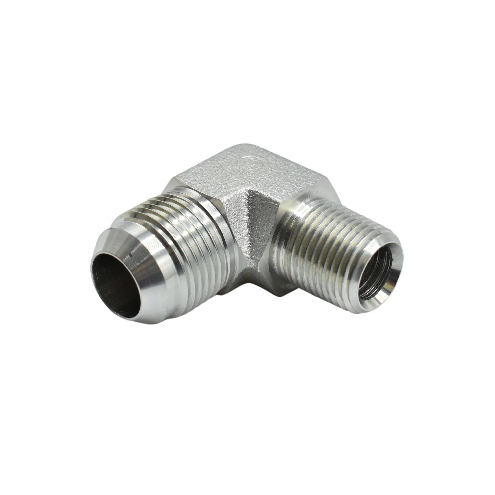 Hydraulics | 12MJ-08MP 90deg Elb Forg Adapter | 2501-12-08-FG