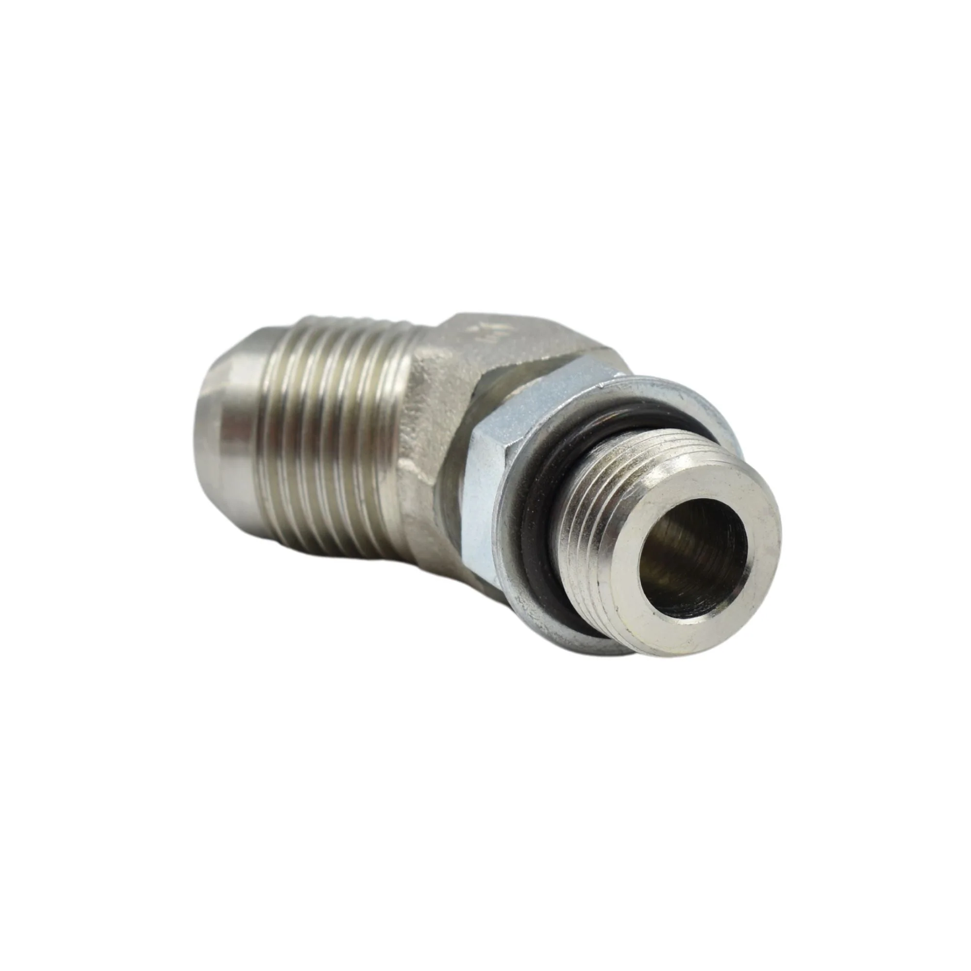 Hydraulics | 12MJ-10MAORB 45deg Elb Forg Adapter | 6802-12-10-NWO-FG - Image 2