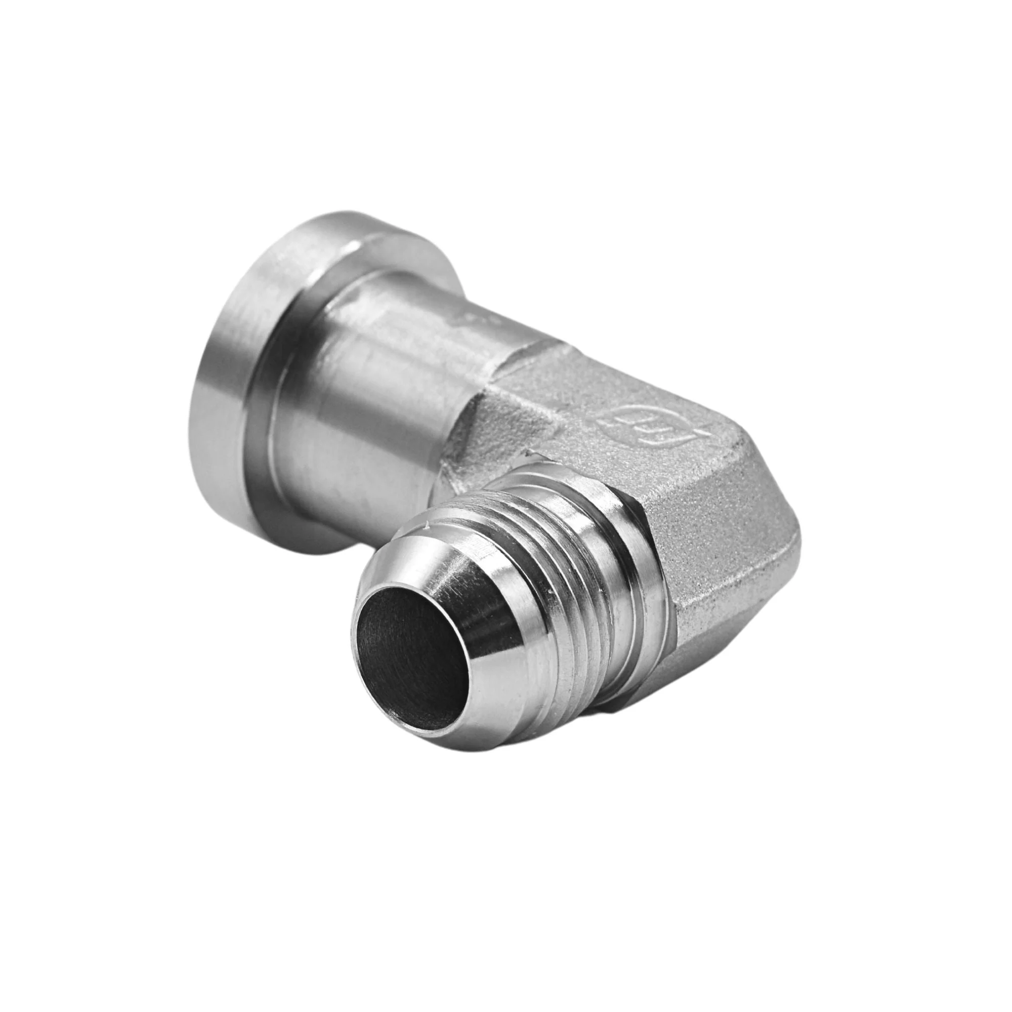 Hydraulics | 12MJ-12Flg 90deg Elb Code 62 Adapter | 1804-12-12-FG