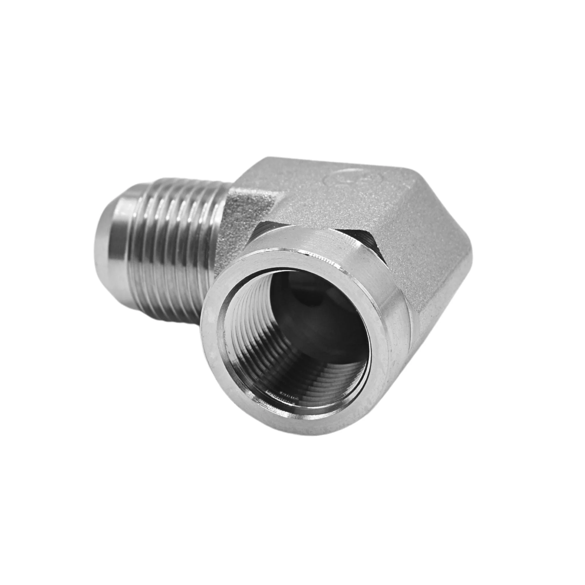 Hydraulics | 12MJ-12FP 90deg Elb Forg Adapter | 2502-12-12-FG - Image 2