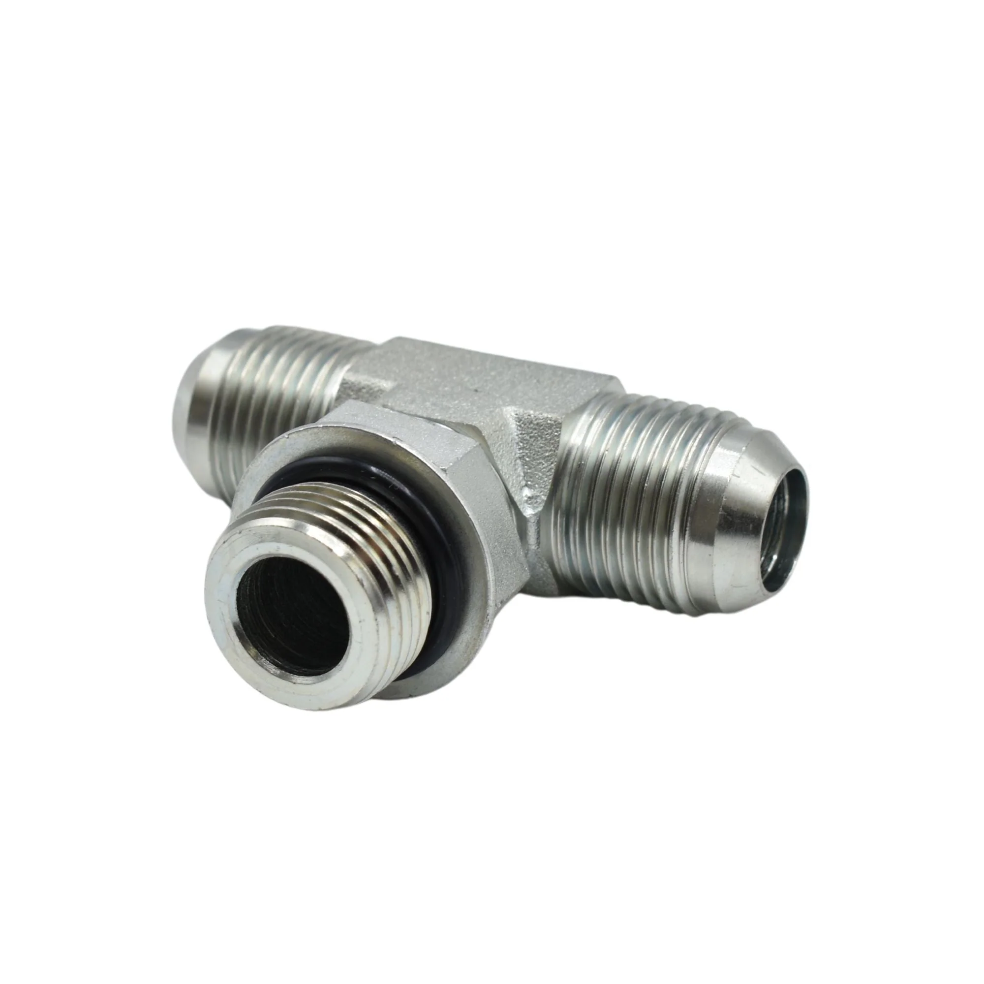 Hydraulics | 12MJ-12MJ-12MAORB Branch Tee Adapter | 6803-12-12-12-NWO-FG