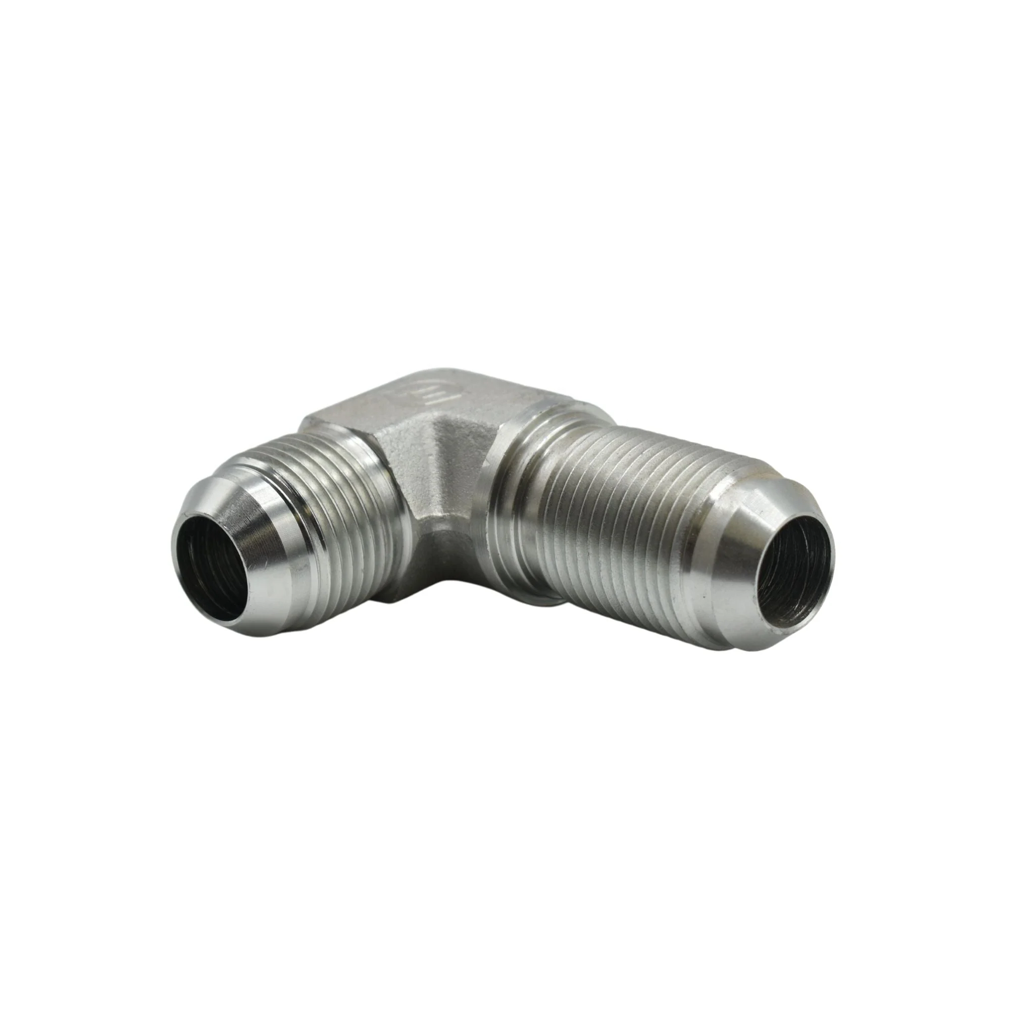 Hydraulics |12MJ-12MJ Bulkhead 90deg Elb Forg Adapter | 2701-12-12-FG