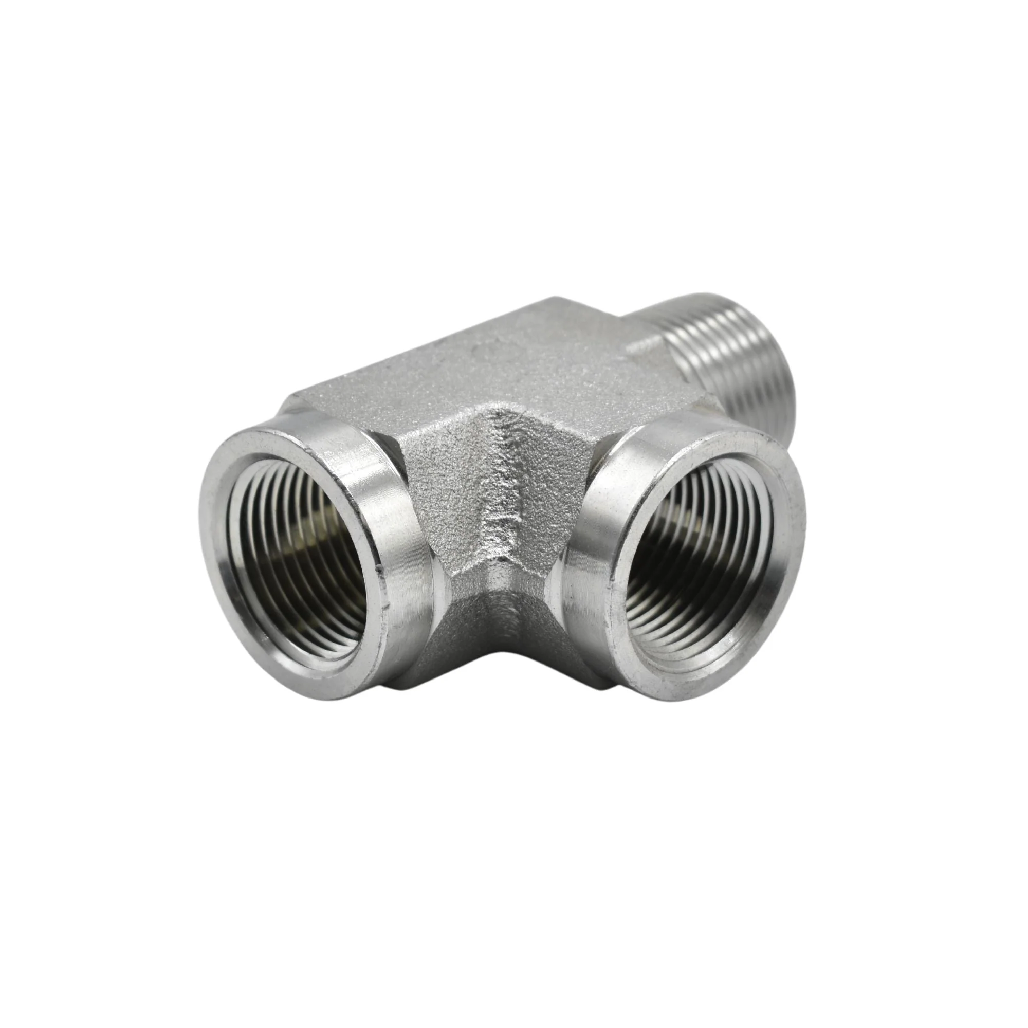 Hydraulics | 12MP-12FP-12FP Street Tee Forg Adapter | 5602-12-12-12-FG