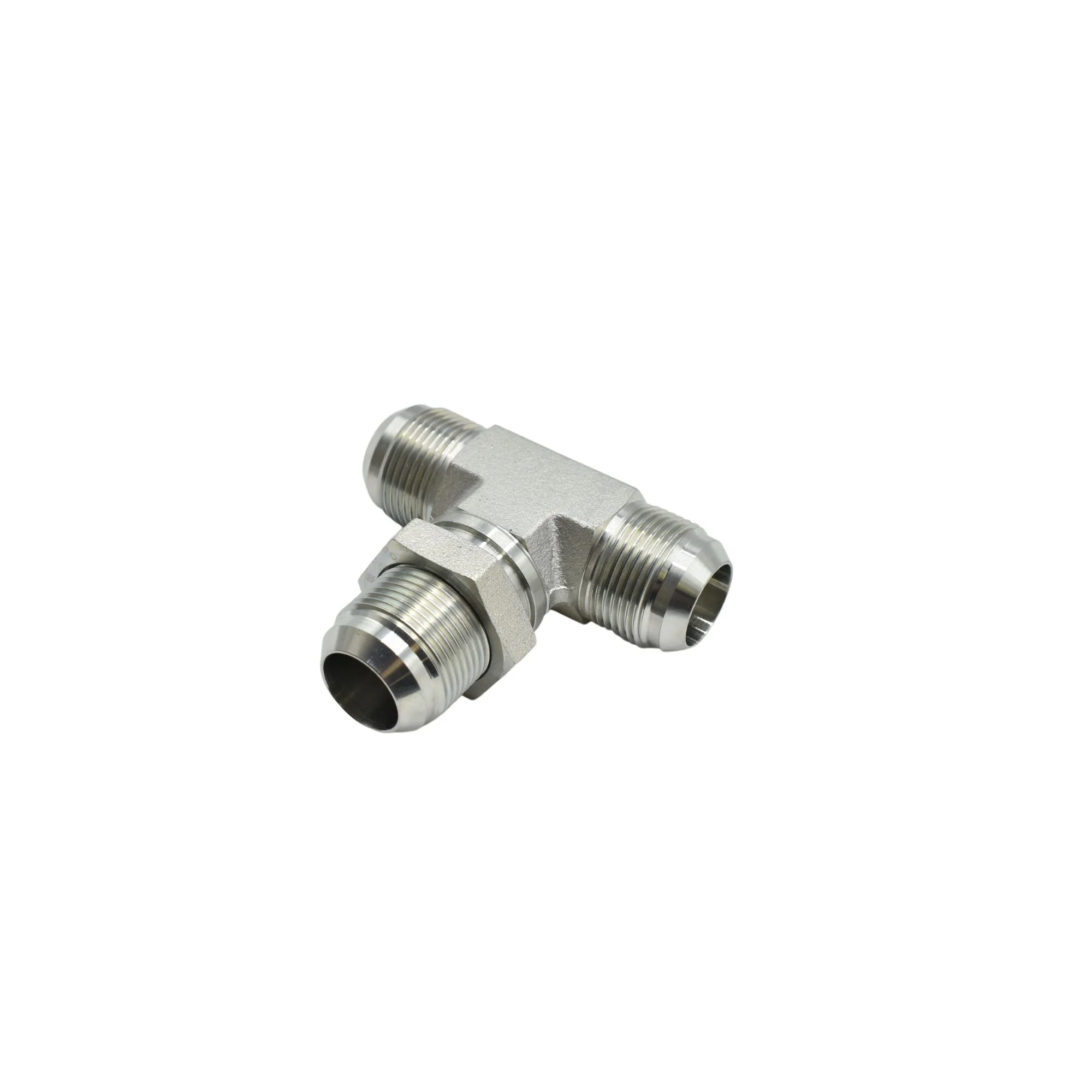 Hydraulics | -16 Bulkhead Branch Tee w/ Nut | 2703-LN-16-16-16-FG