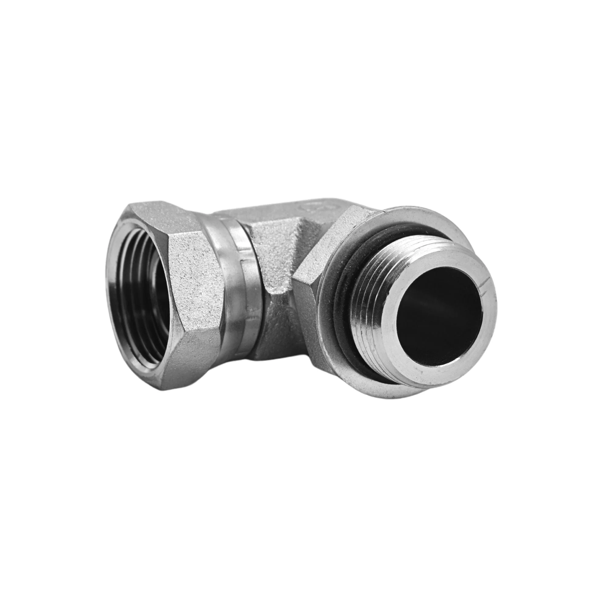 Hydraulics | 16MAORB-16FPS 90deg Elb Forg Adapter | 6901-16-16-NWO-FG