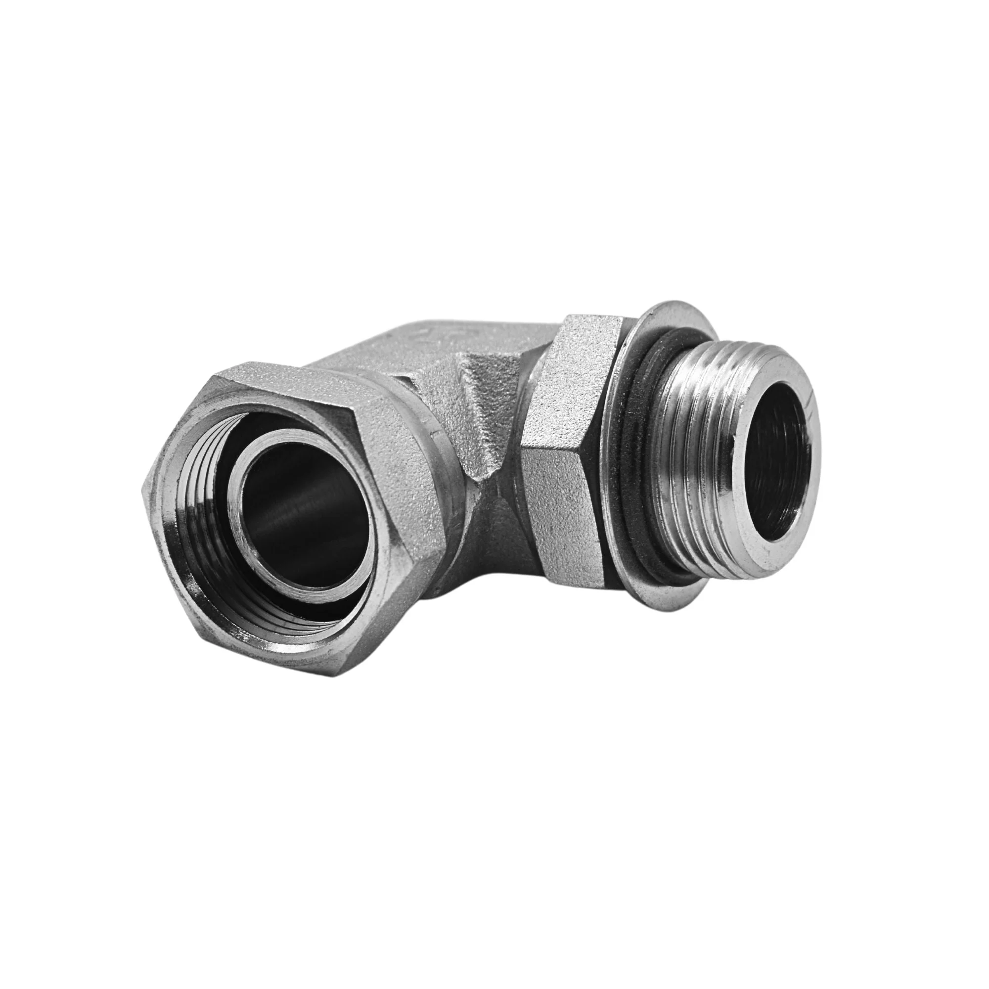 Hydraulics | 16MAORB-16FPS 90deg Elb Forg Adapter | 6901-16-16-NWO-FG - Image 2