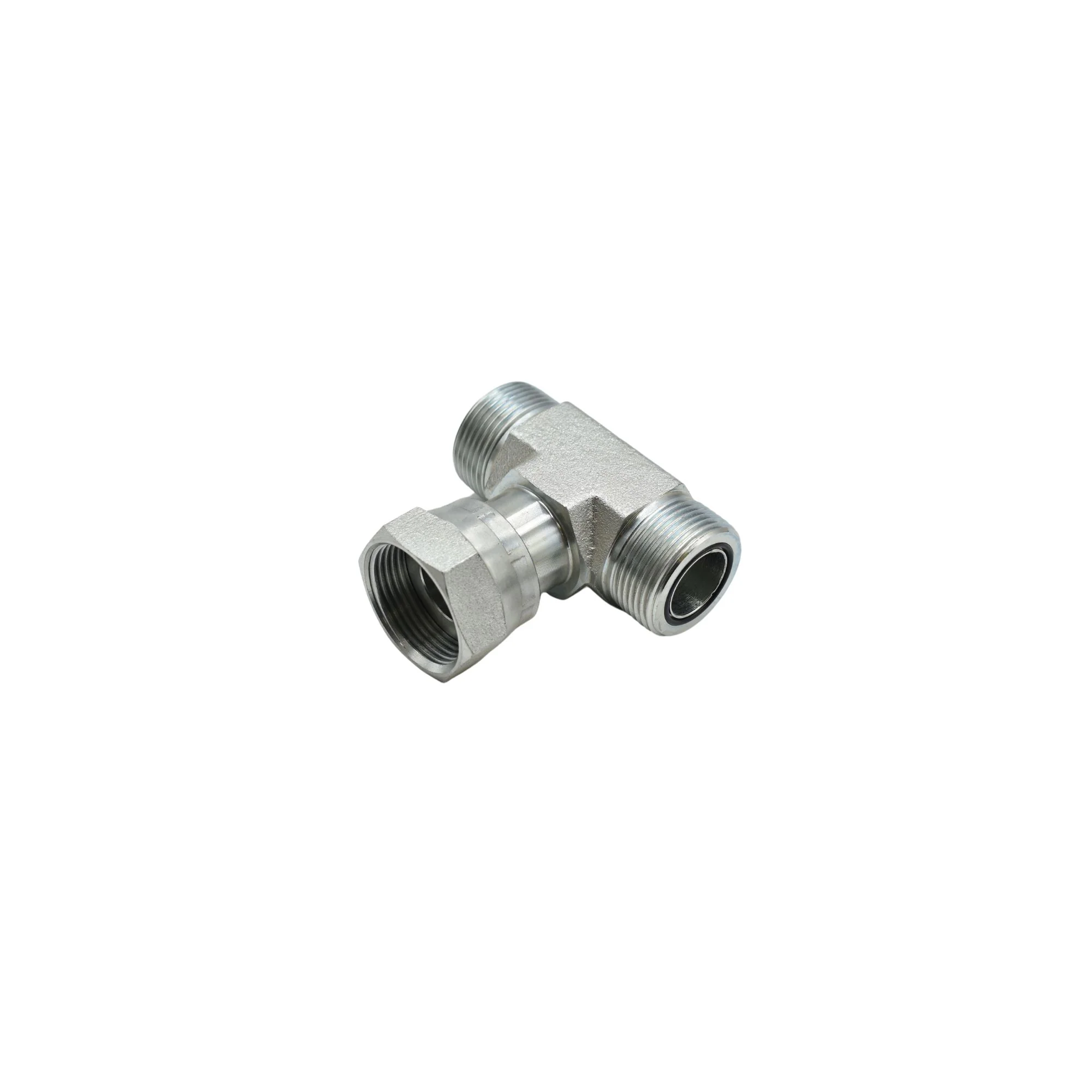Hydraulics | 16MFS-16MFS-16FFSS Branch Tee | FS6600-16-16-16-FG - Image 2