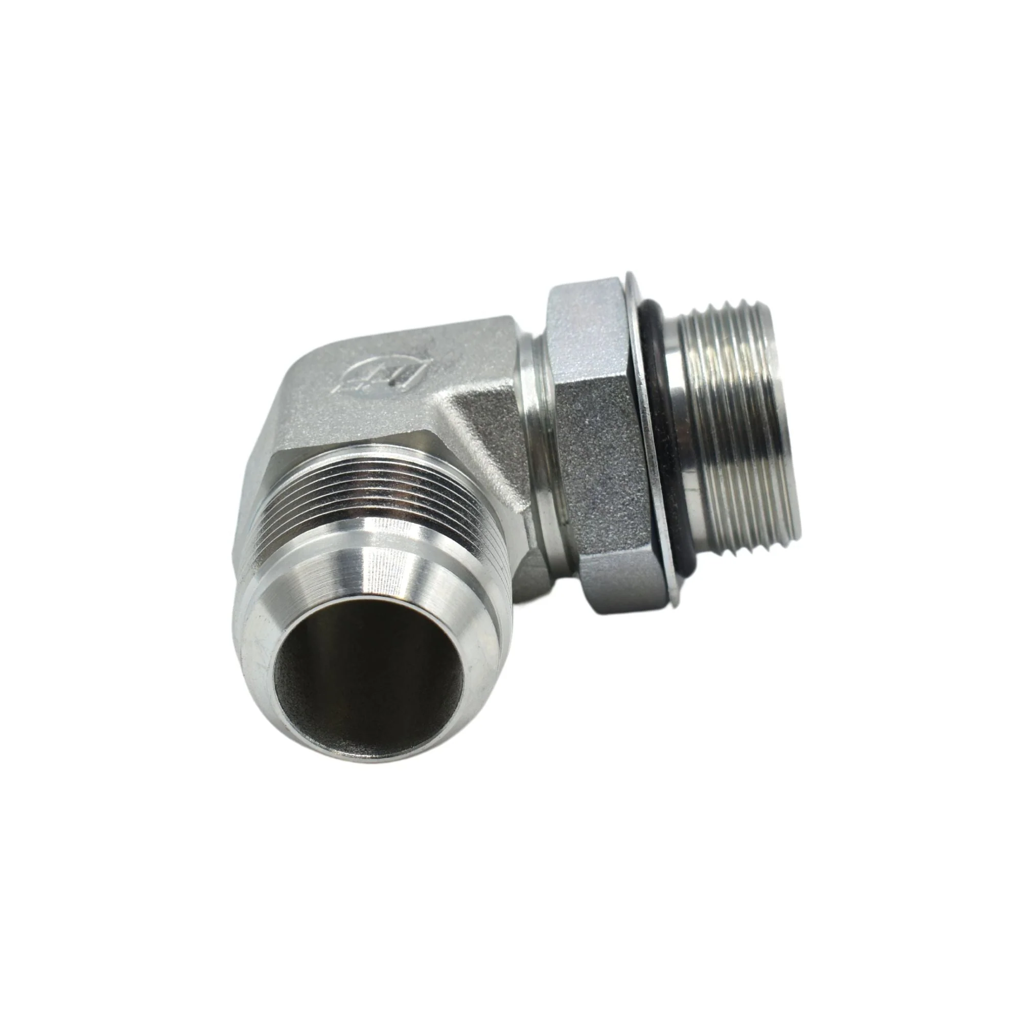 Hydraulics | 16MJ-16MAORB 90deg Elb Forg Adapter | 6801-16-16-NWO-FG - Image 2