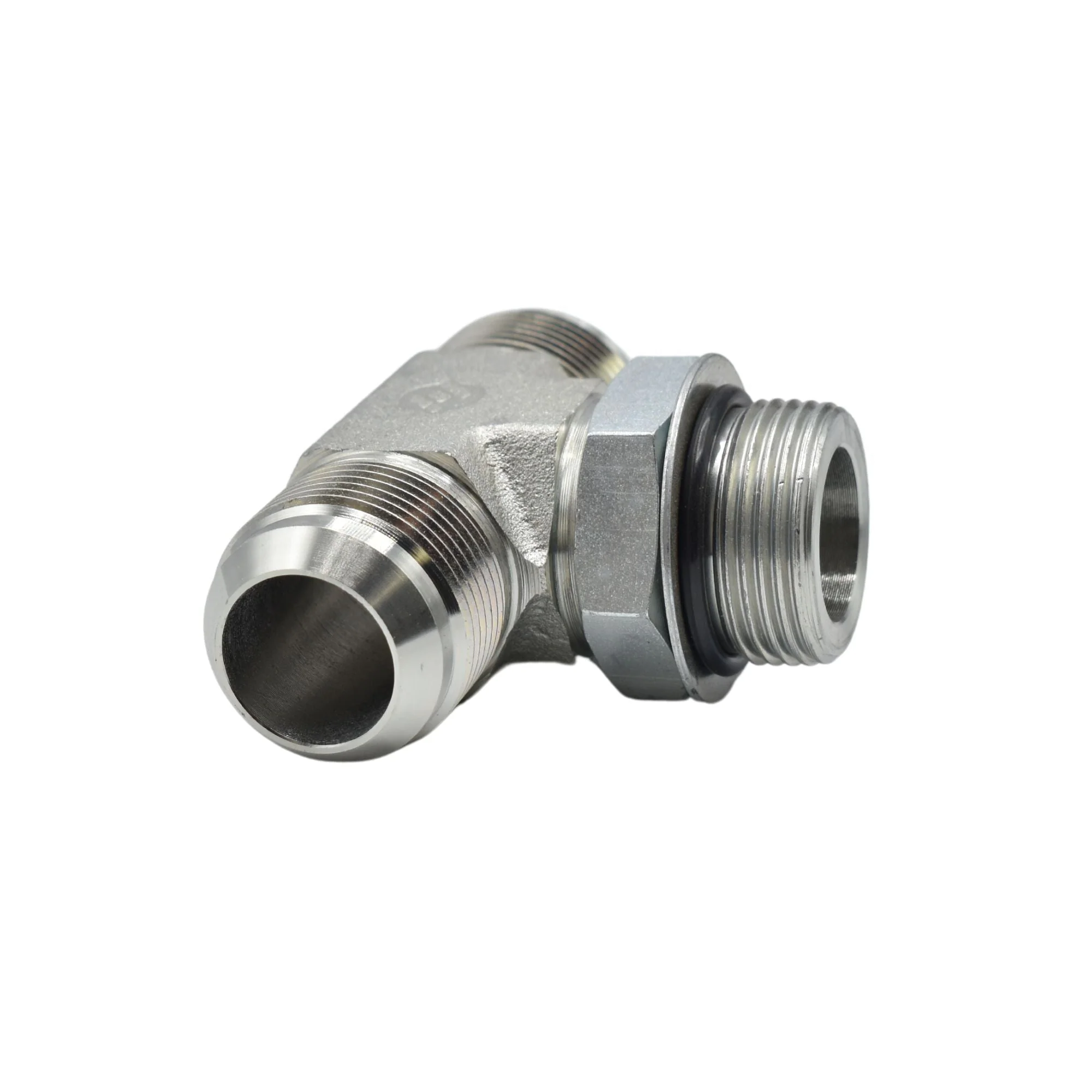 Hydraulics | 16MJ-16MJ-16MAORB Branch Tee Adapter | 6803-16-16-16-NWO-FG