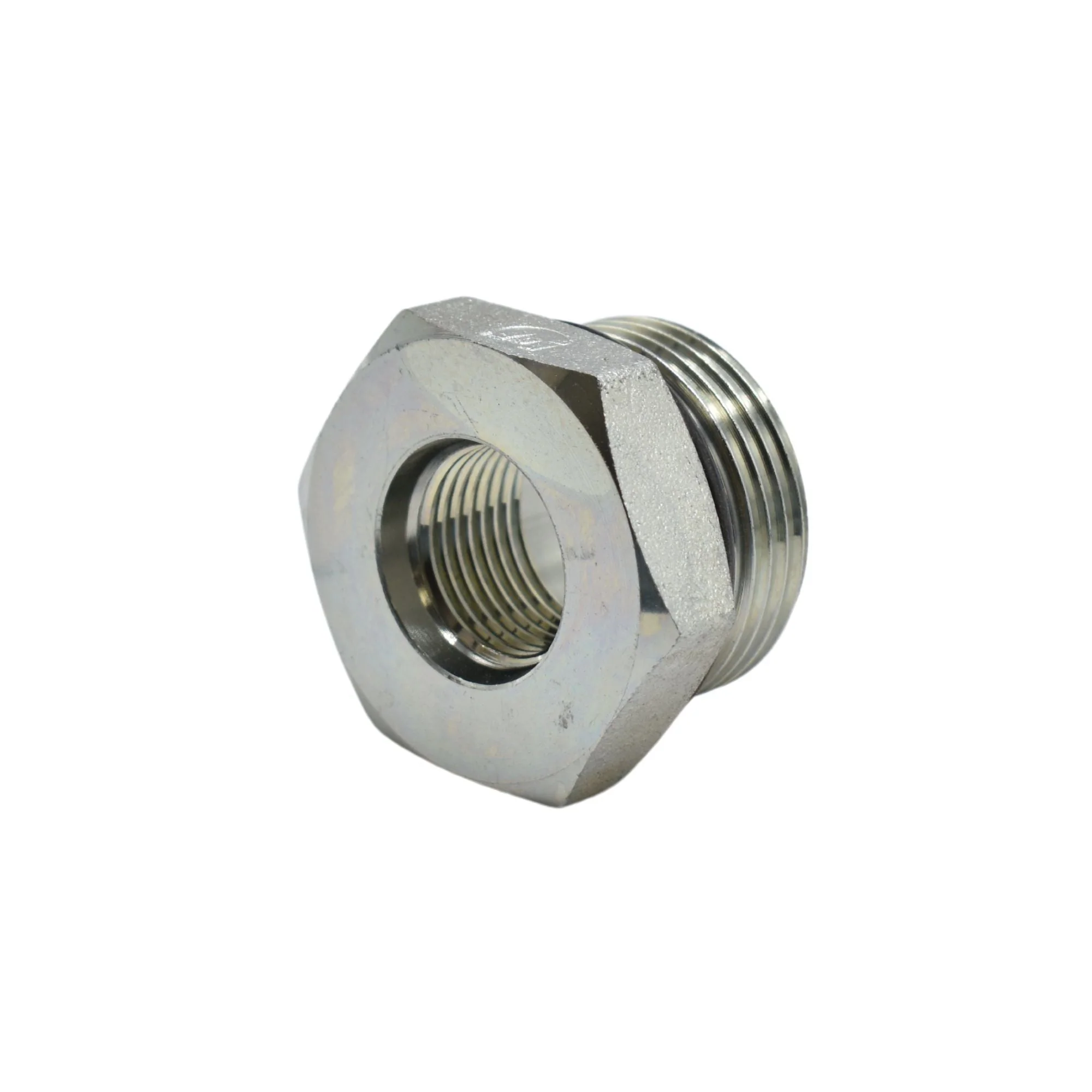 Hydraulics | 16MORB-08FORB Straight Red Adapter | 6410-16-08-O