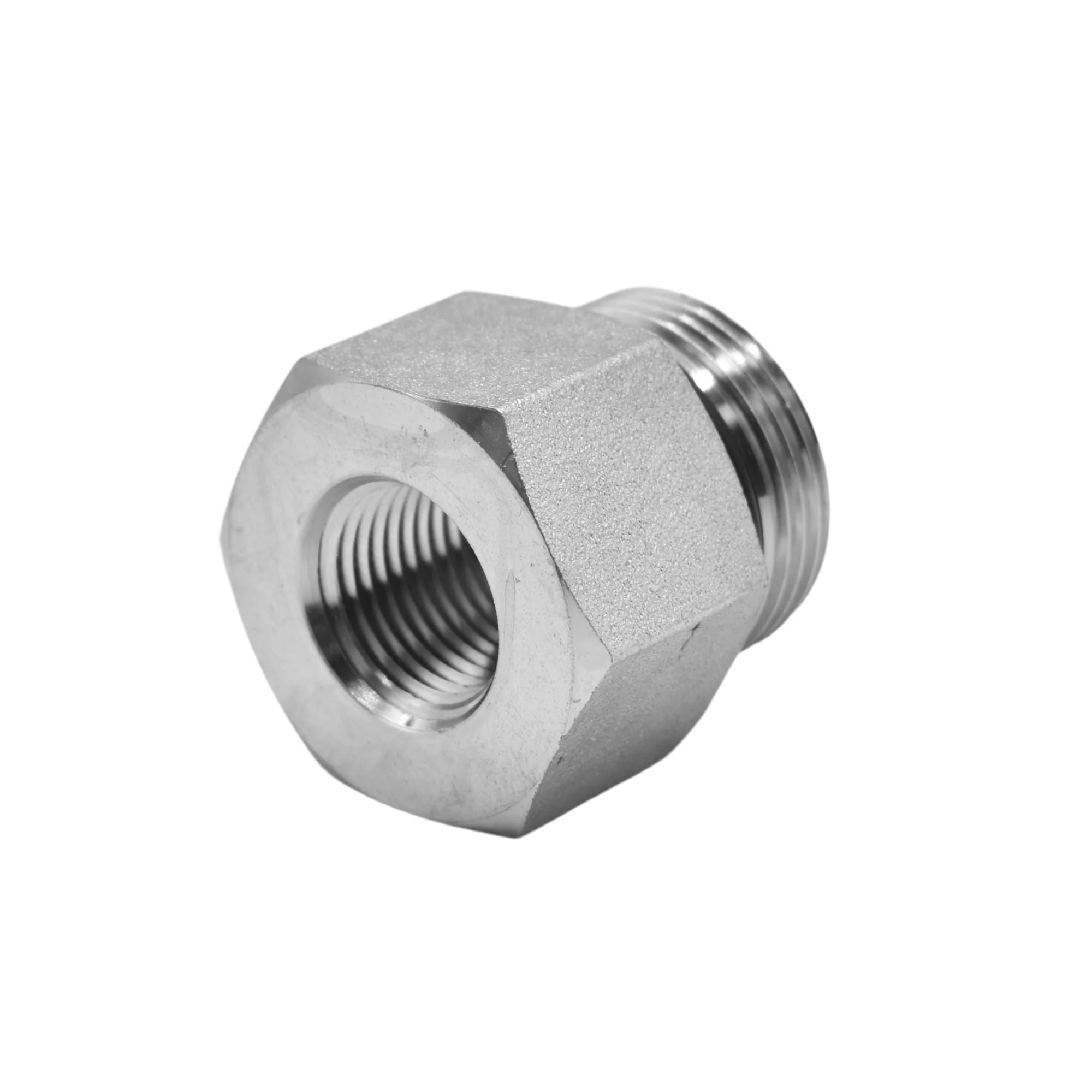 Hydraulics | 16MORB-08FP Straight Adapter | 6405-16-08-O - Image 2