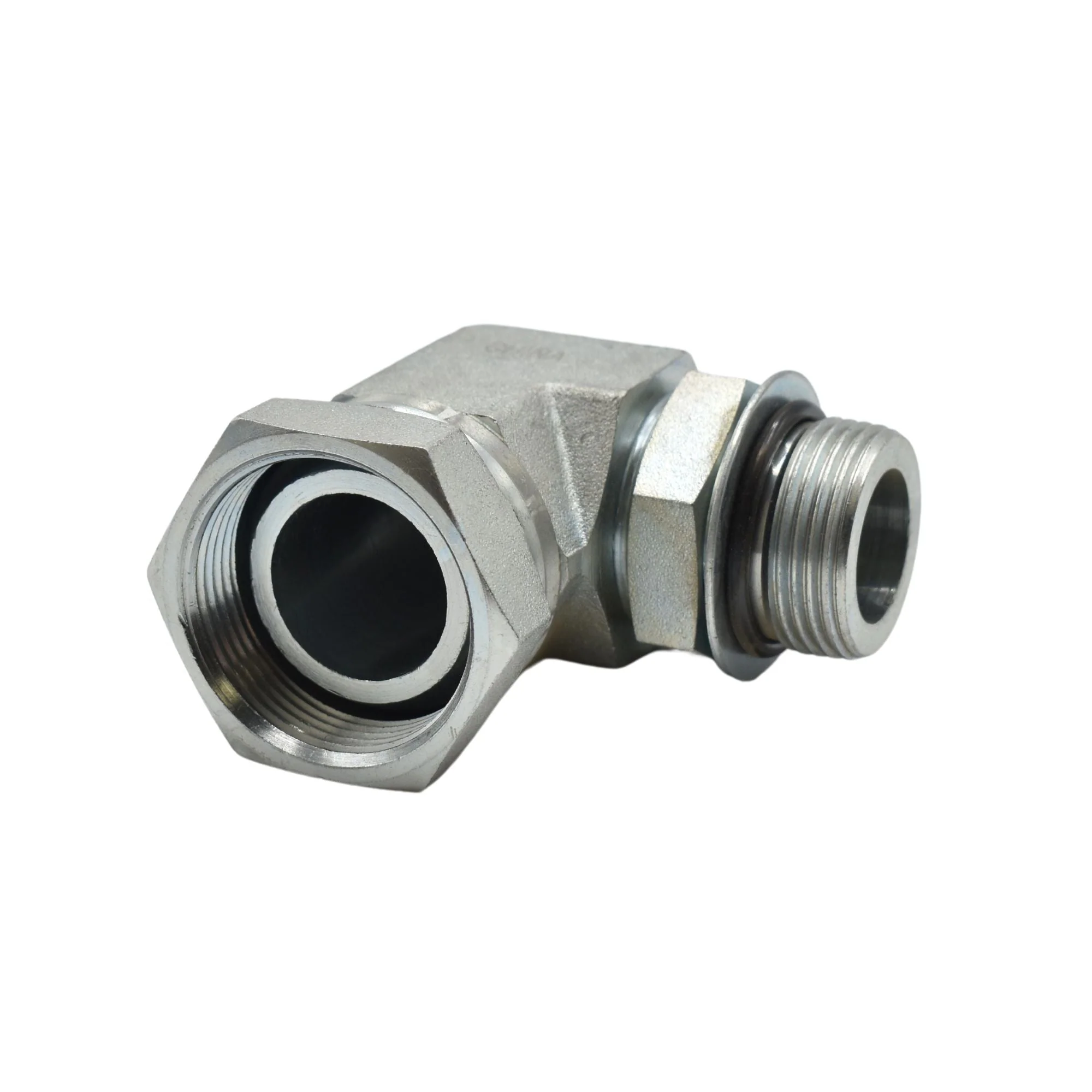 Hydraulics | 20MAORB-20FPS 90deg Elb Forg Adapter | 6901-20-20-NWO-FG