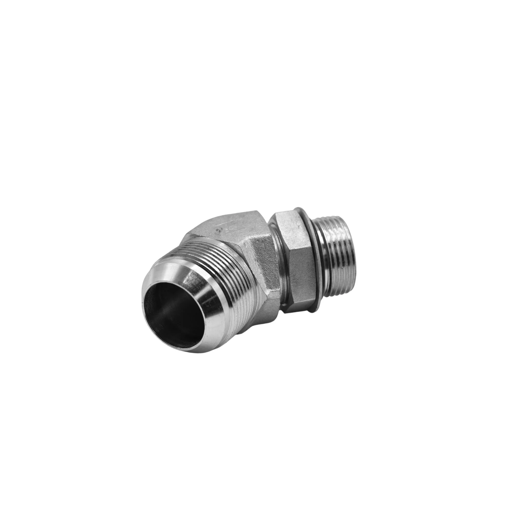 Hydraulics | 20MJ-16MAORB 45deg Elb Forg | 6802-20-16-NWO-FG - Image 2