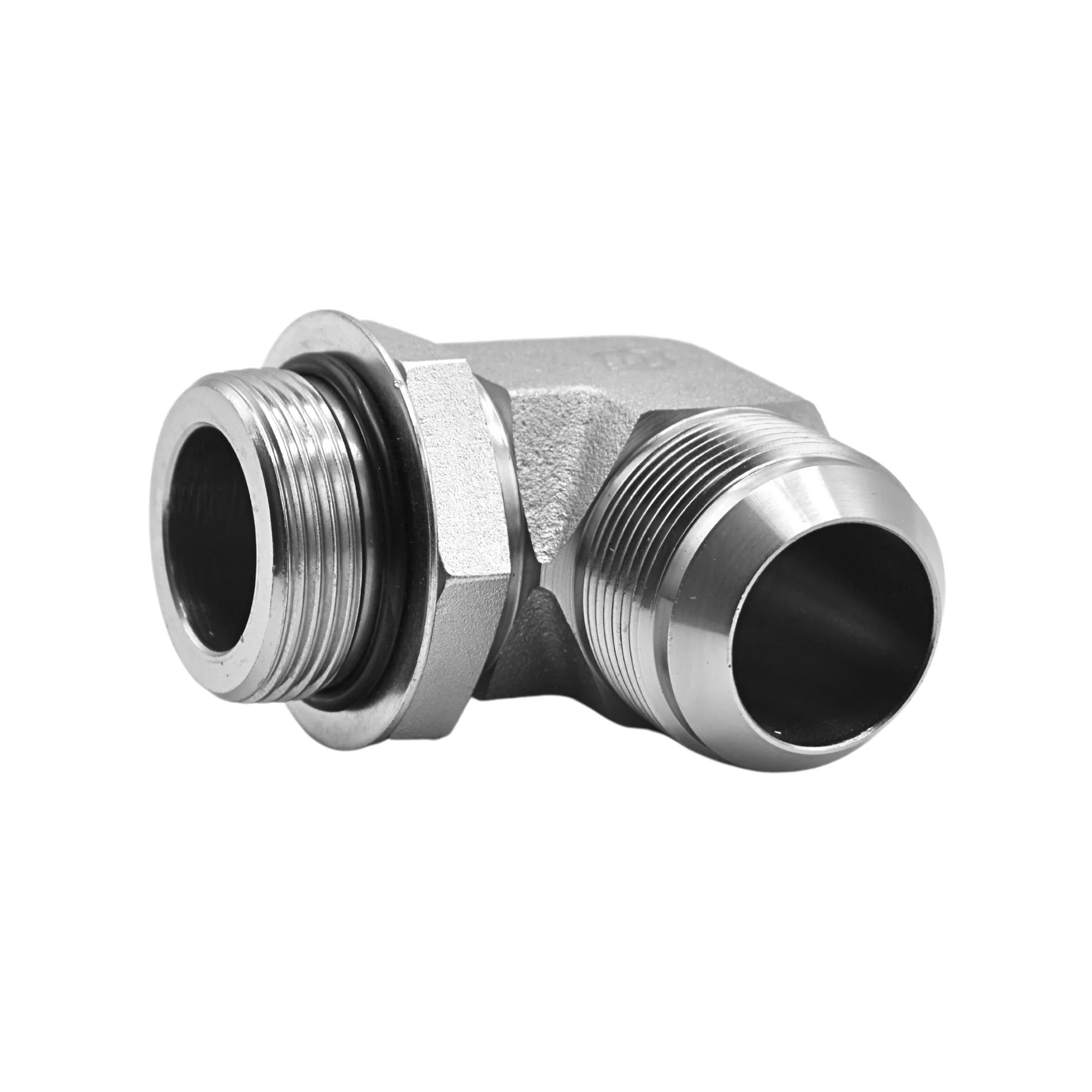 Hydraulics | 20MJ-20MAORB 90deg Elb Forg Adapter | 6801-20-20-NWO-FG