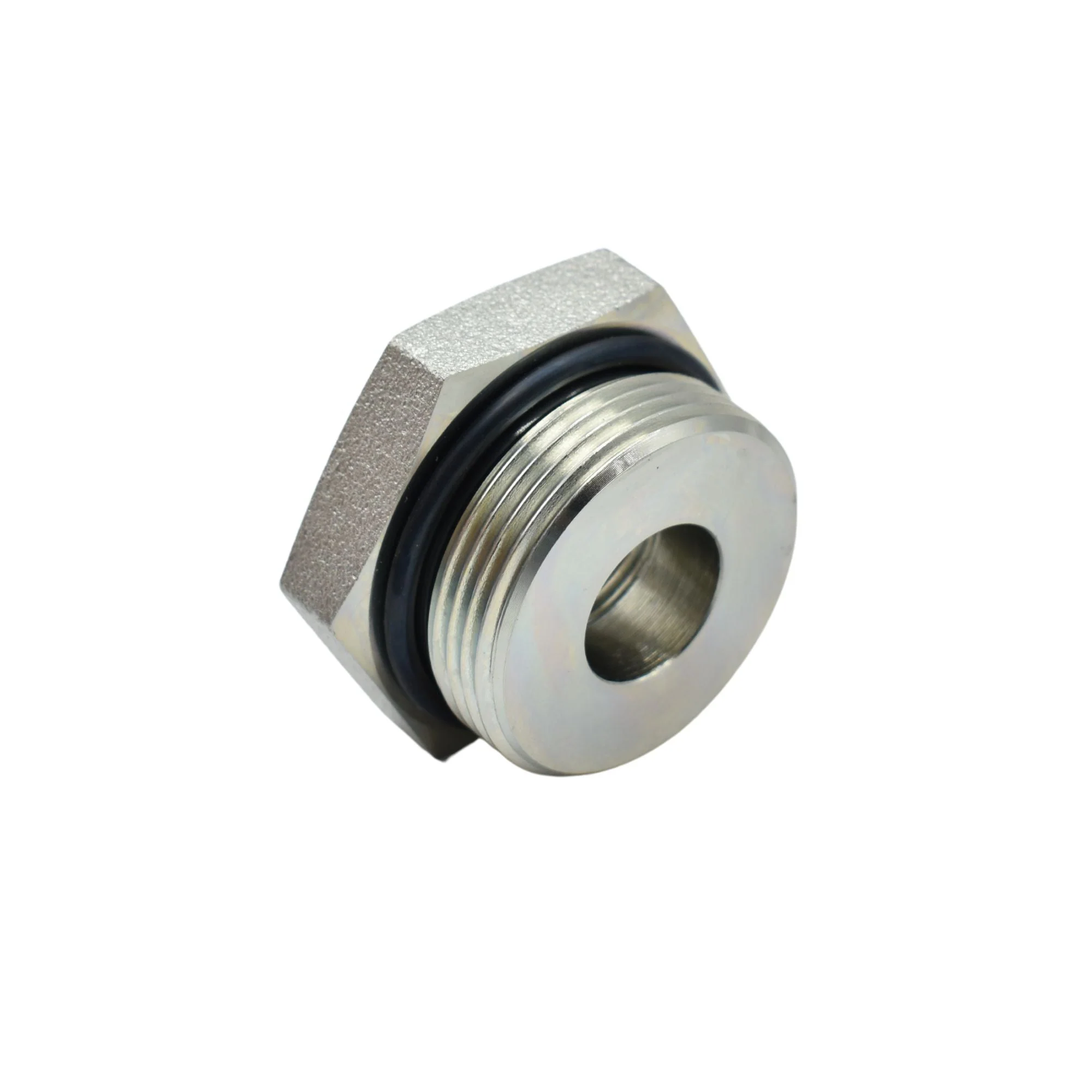 Hydraulics | 20MORB-08FORB Straight Red Adapter | 6410-20-08-O