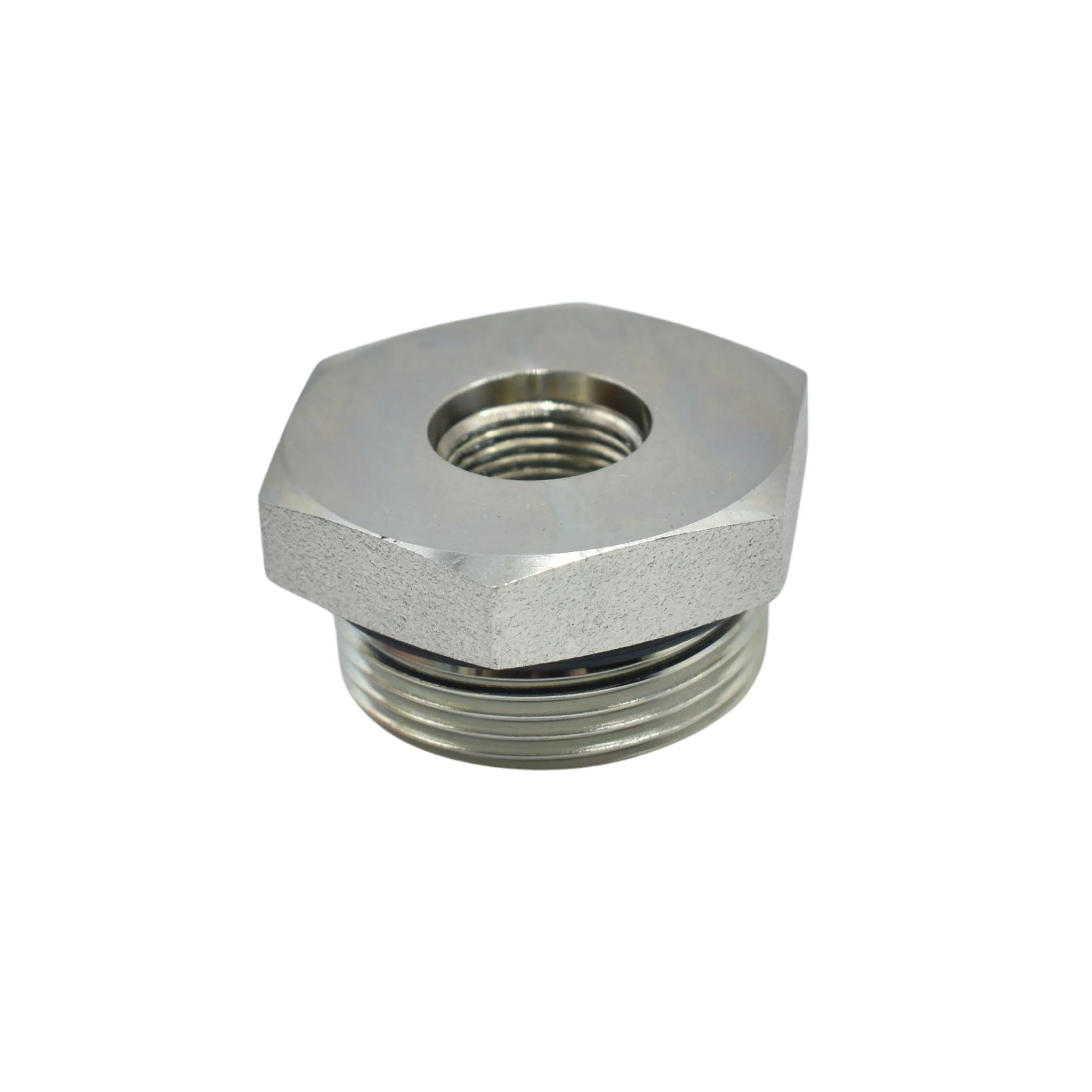 Hydraulics | 20MORB-08FORB Straight Red Adapter | 6410-20-08-O - Image 2