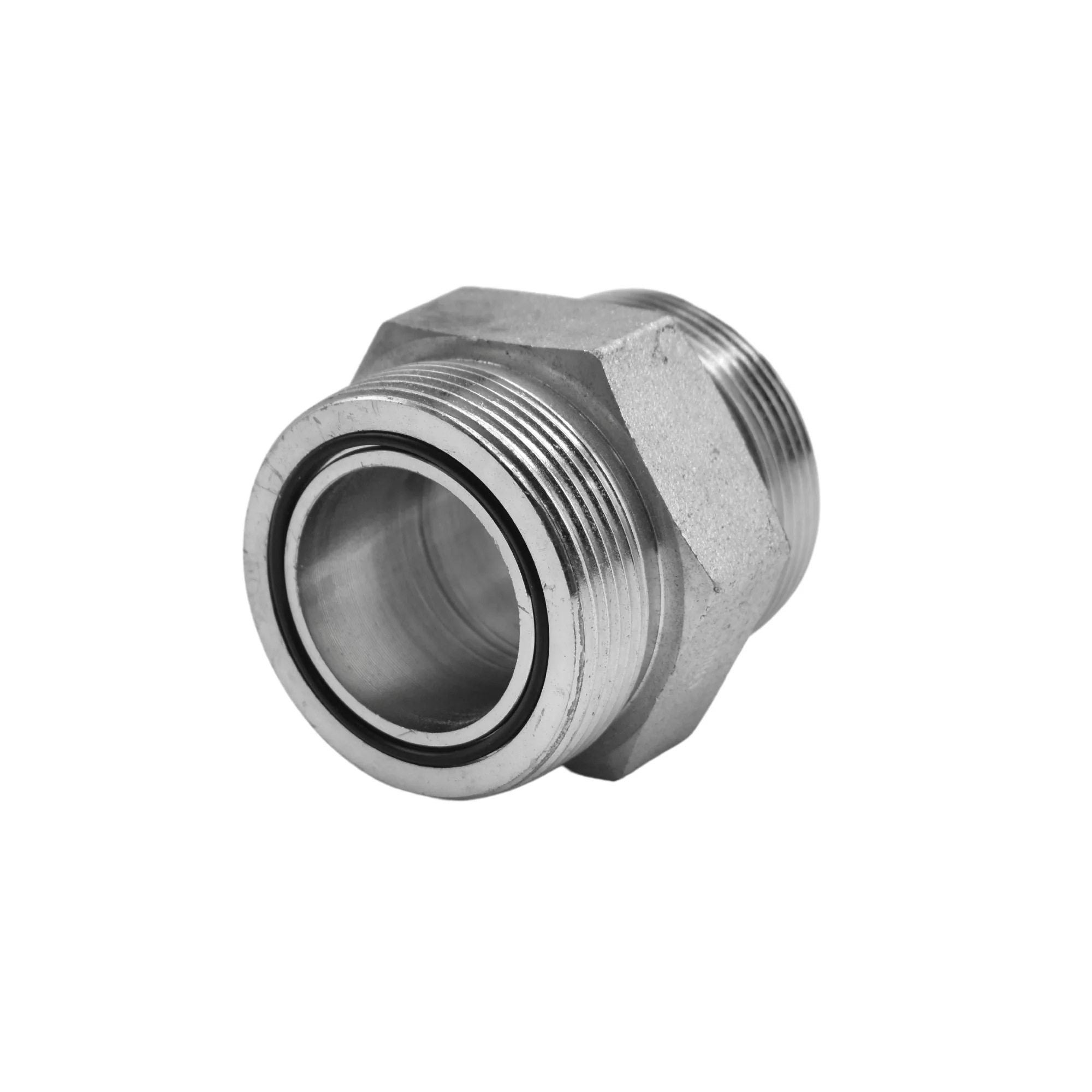 Hydraulics | 24MFS-24MORB Straight Adapter | FS6400-24-24-O