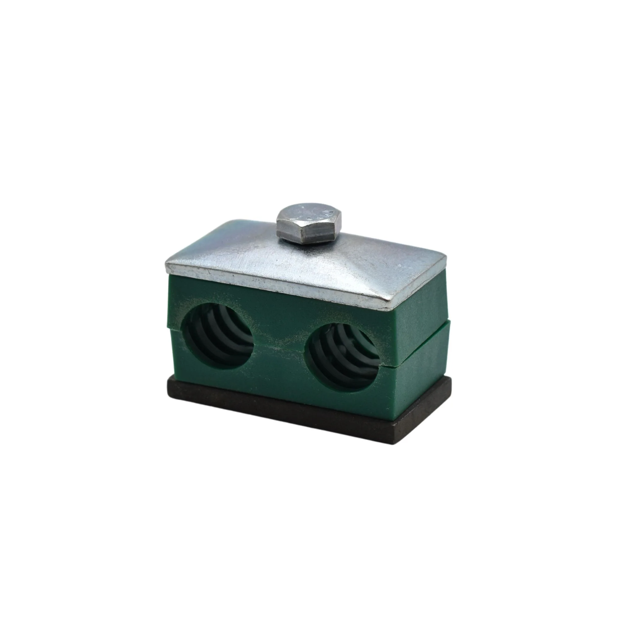 Hydraulics | 3/8" Twin Pipe Clamp | CPT-06-0.675 - Image 2