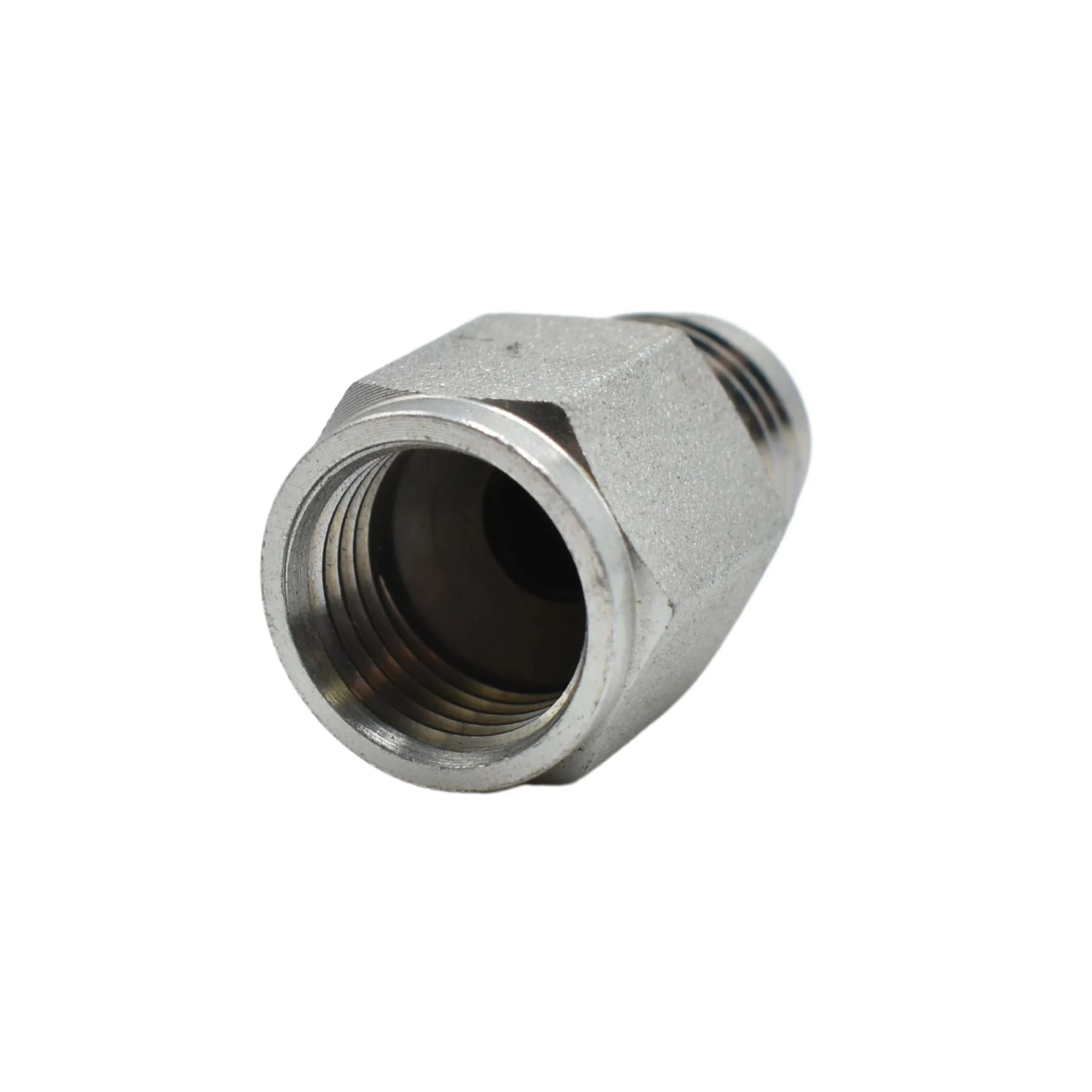 Hydraulics | JIC Reducer w/ Blank Orifice Adapter | 2406-06-06-BLANK - Image 2