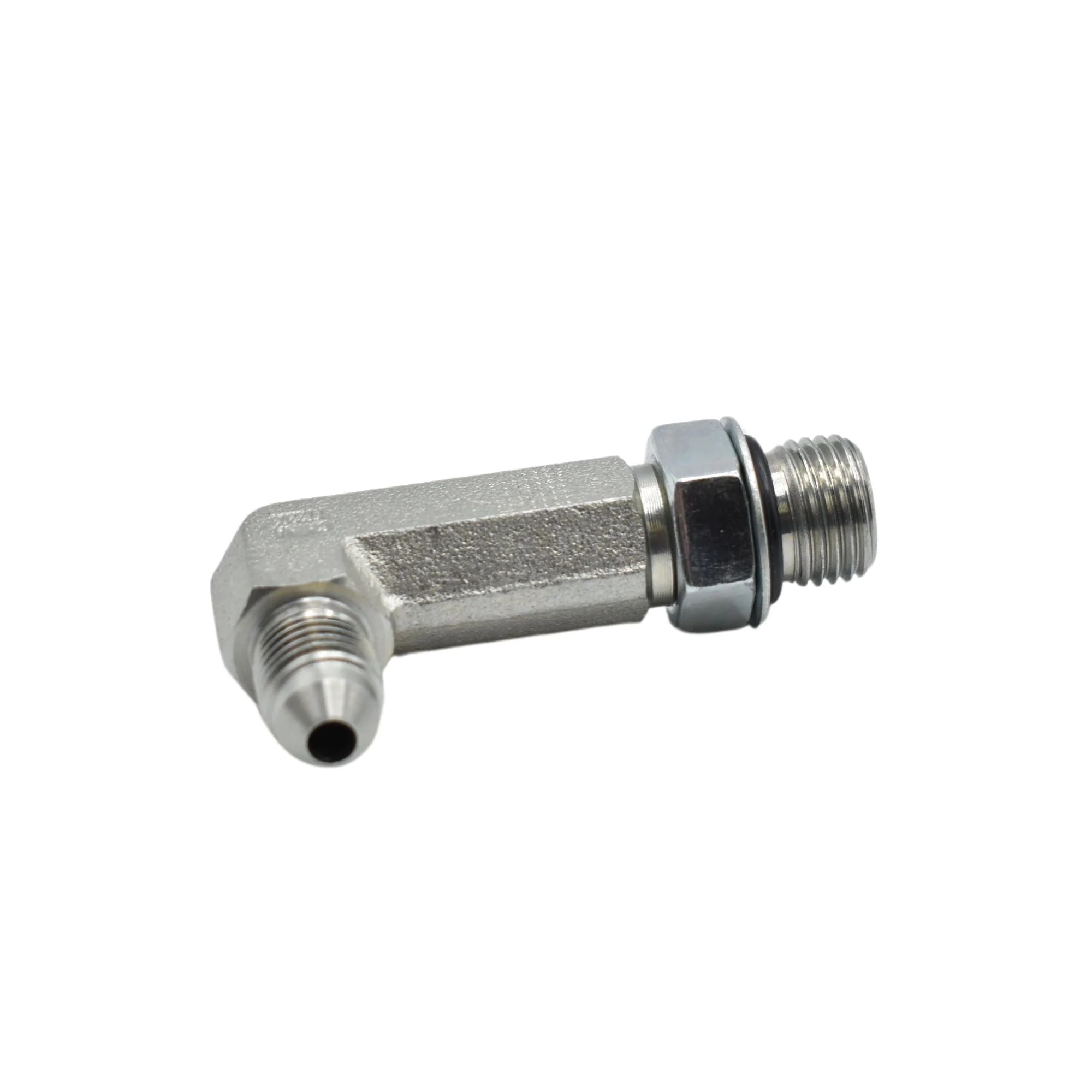 Hydraulics | 04MJ-06MAORB 90deg Elb X-Lg Forg Adapter | 6801-LL-04-06-NWO-FG