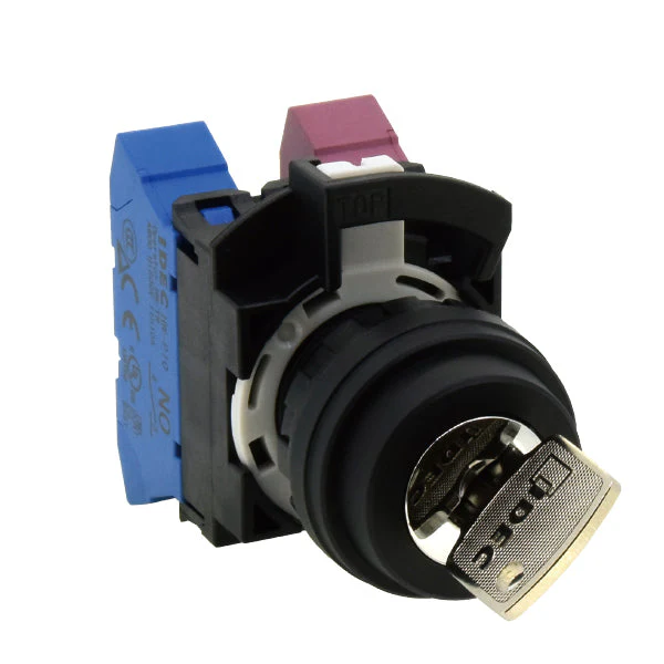 IDEC | 22mm Key Switch PI 2NO | HW1K-2AP20