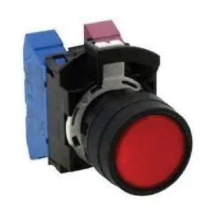 IDEC | 22mm Mom Push Button Red | HW1B-M1P11R